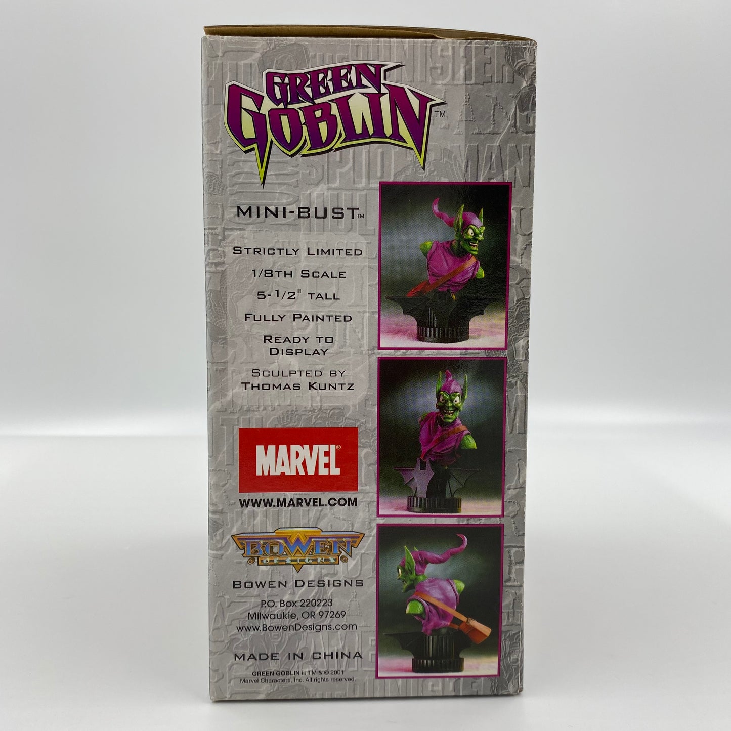 Green Goblin Marvel mini-bust (2001) Bowen Designs