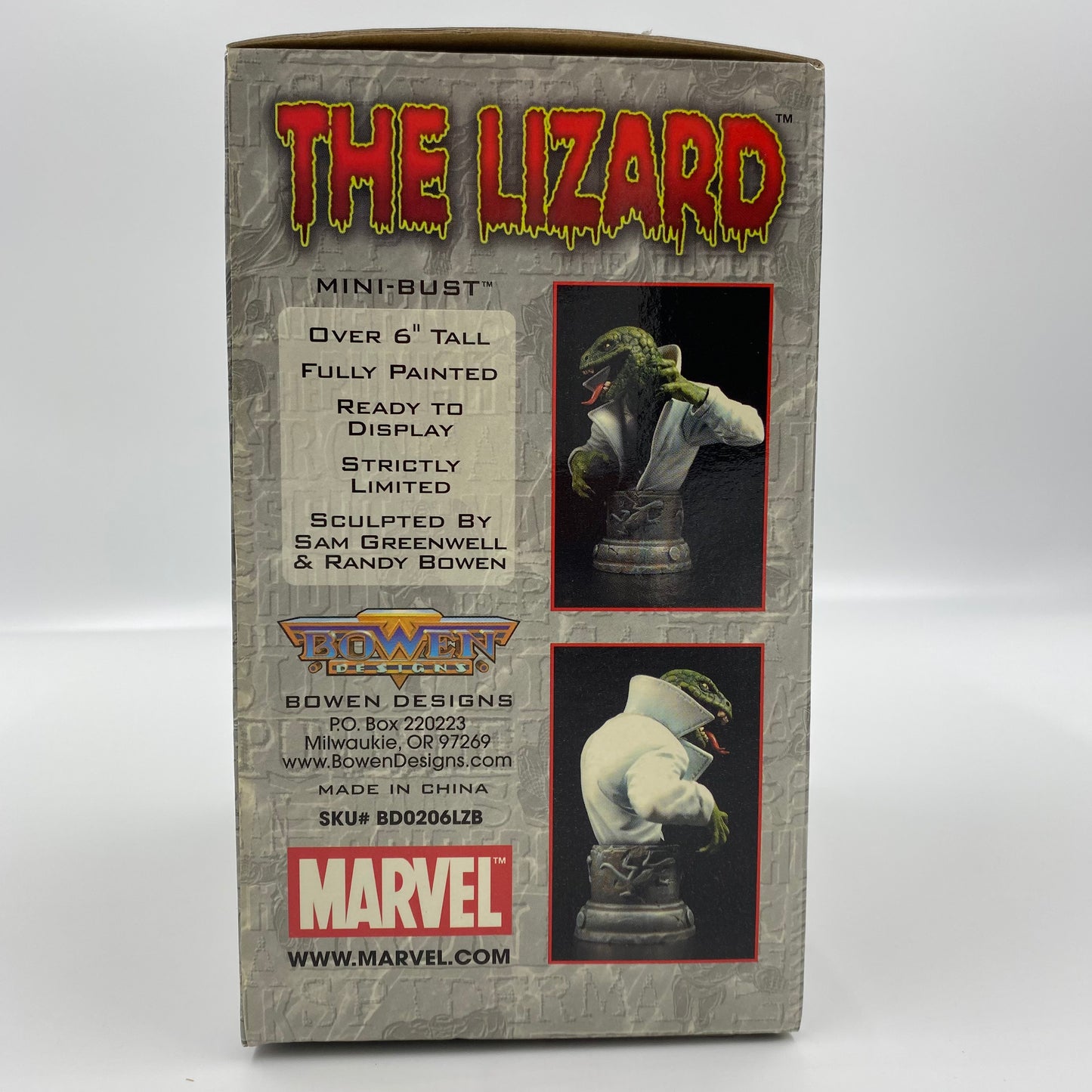 The Lizard Marvel mini-bust (2006) Bowen Designs