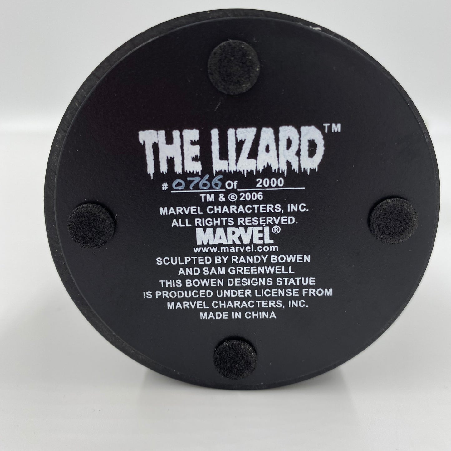 The Lizard Marvel mini-bust (2006) Bowen Designs