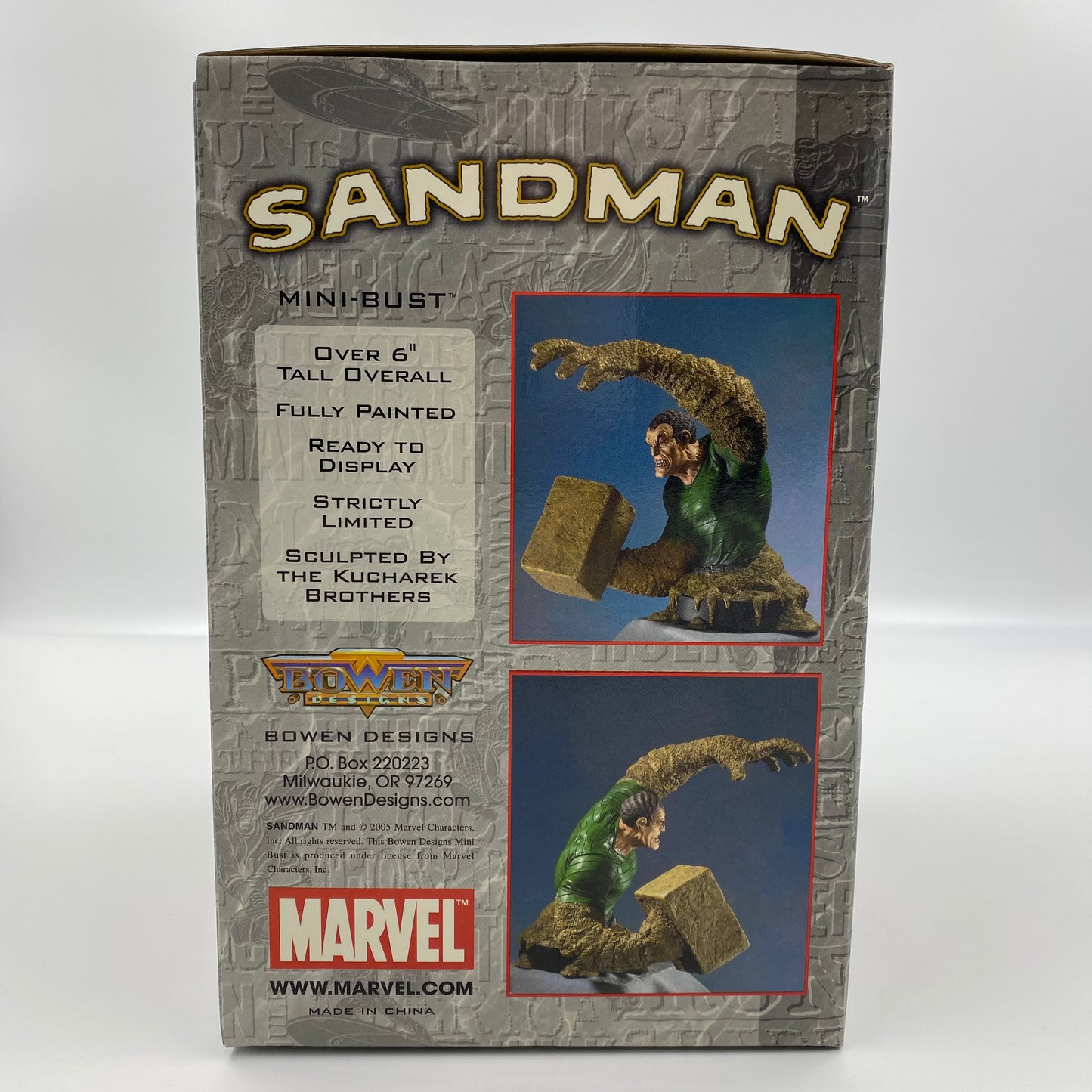 The Sandman Marvel mini-bust (2005) Bowen Designs