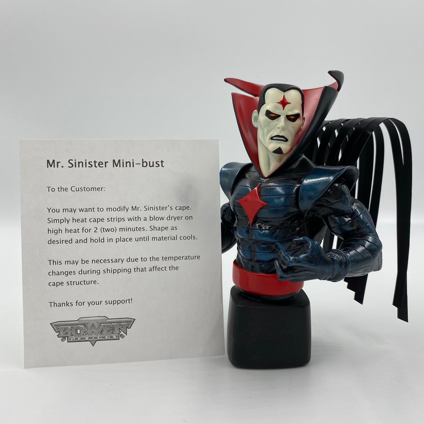 Mr. Sinister Marvel mini-bust (2002) Bowen Designs