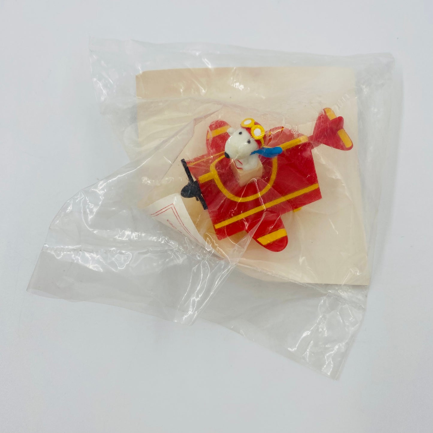 Peanuts Snoopy Flying Ace McDonald's Happy Meal toy (1989) bagged SPANISH LANGUAGE EDITION