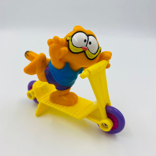 Garfield on Scooter McDonald's Happy Meal toy (1989) loose