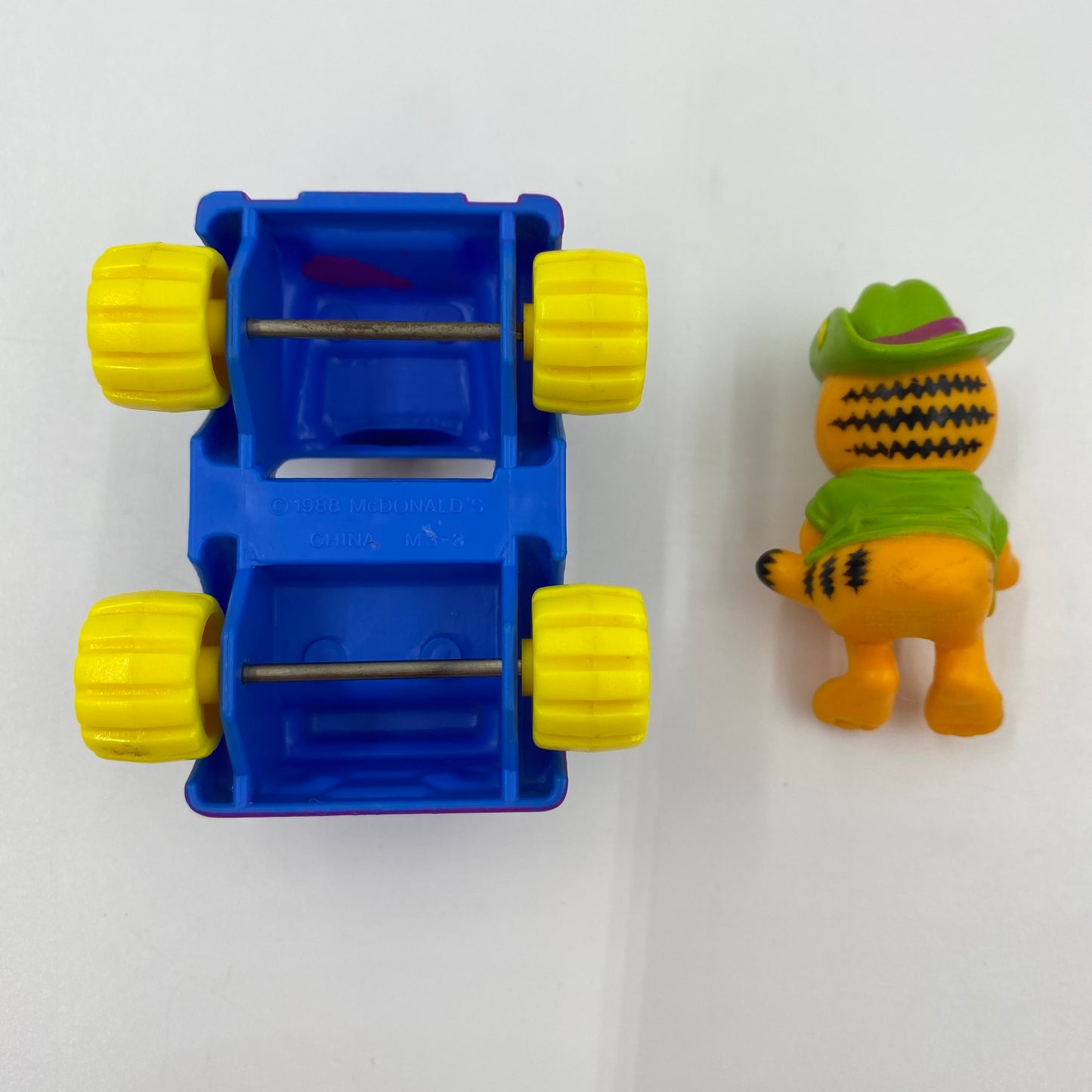 Garfield in 4-Wheeler McDonald's Happy Meal toy (1989) loose