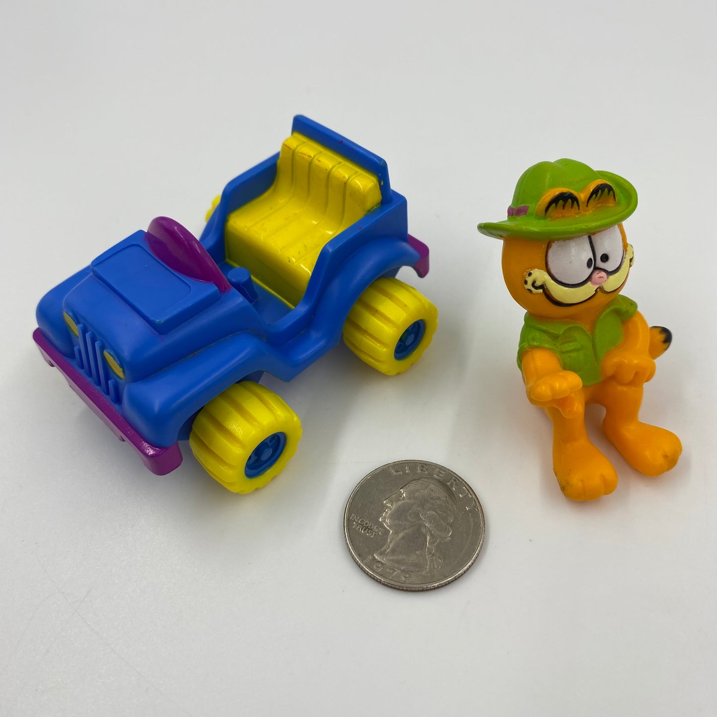 Garfield in 4-Wheeler McDonald's Happy Meal toy (1989) loose