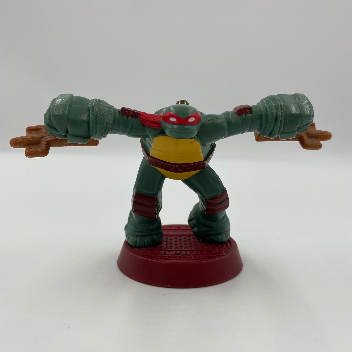 Teenage Mutant Ninja Turtles Raphael figure McDonald's Happy Meal toy (2012) loose