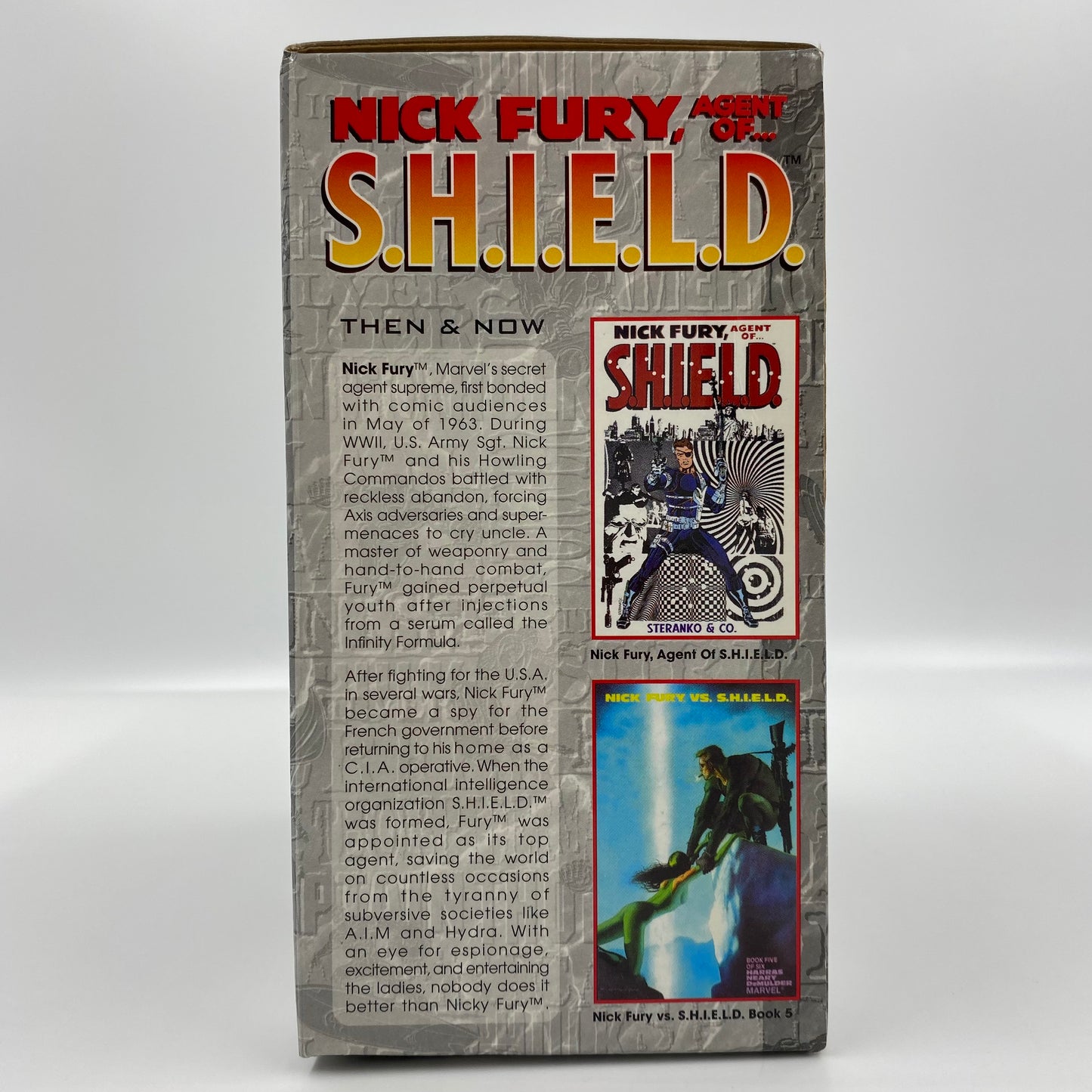 Nick Fury "S.H.I.E.L.D. Insignia Edition" Marvel mini-bust (2002) Bowen Designs