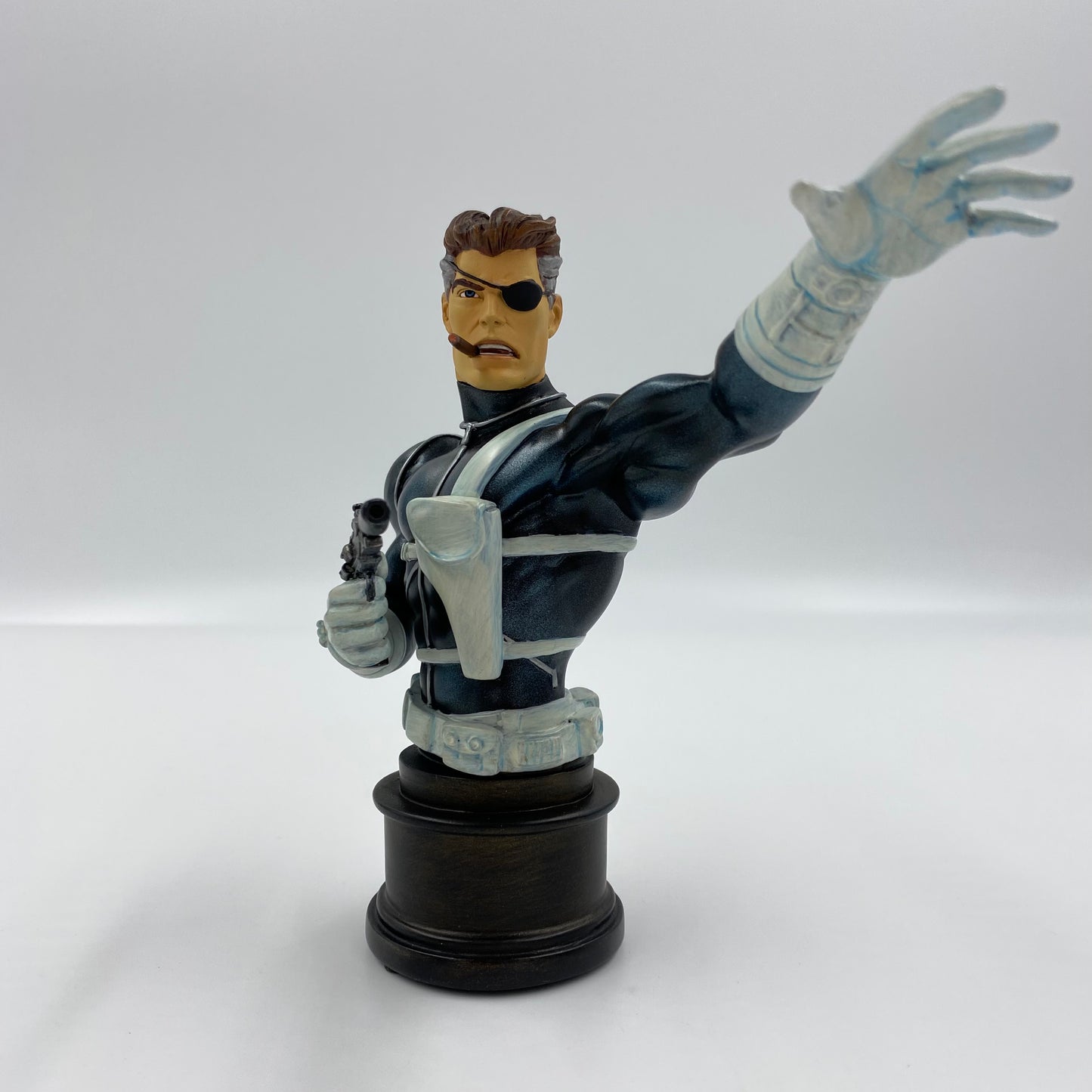 Nick Fury "S.H.I.E.L.D. Insignia Edition" Marvel mini-bust (2002) Bowen Designs