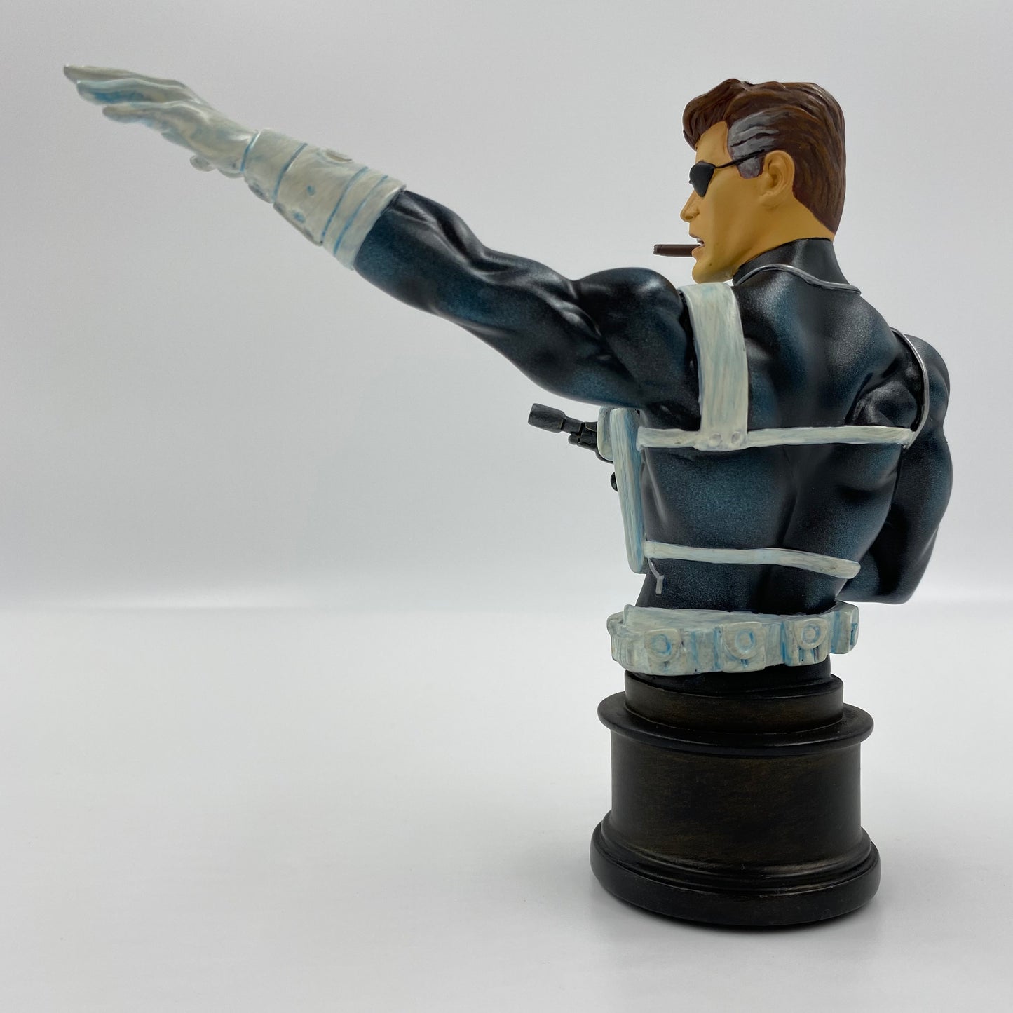 Nick Fury "S.H.I.E.L.D. Insignia Edition" Marvel mini-bust (2002) Bowen Designs