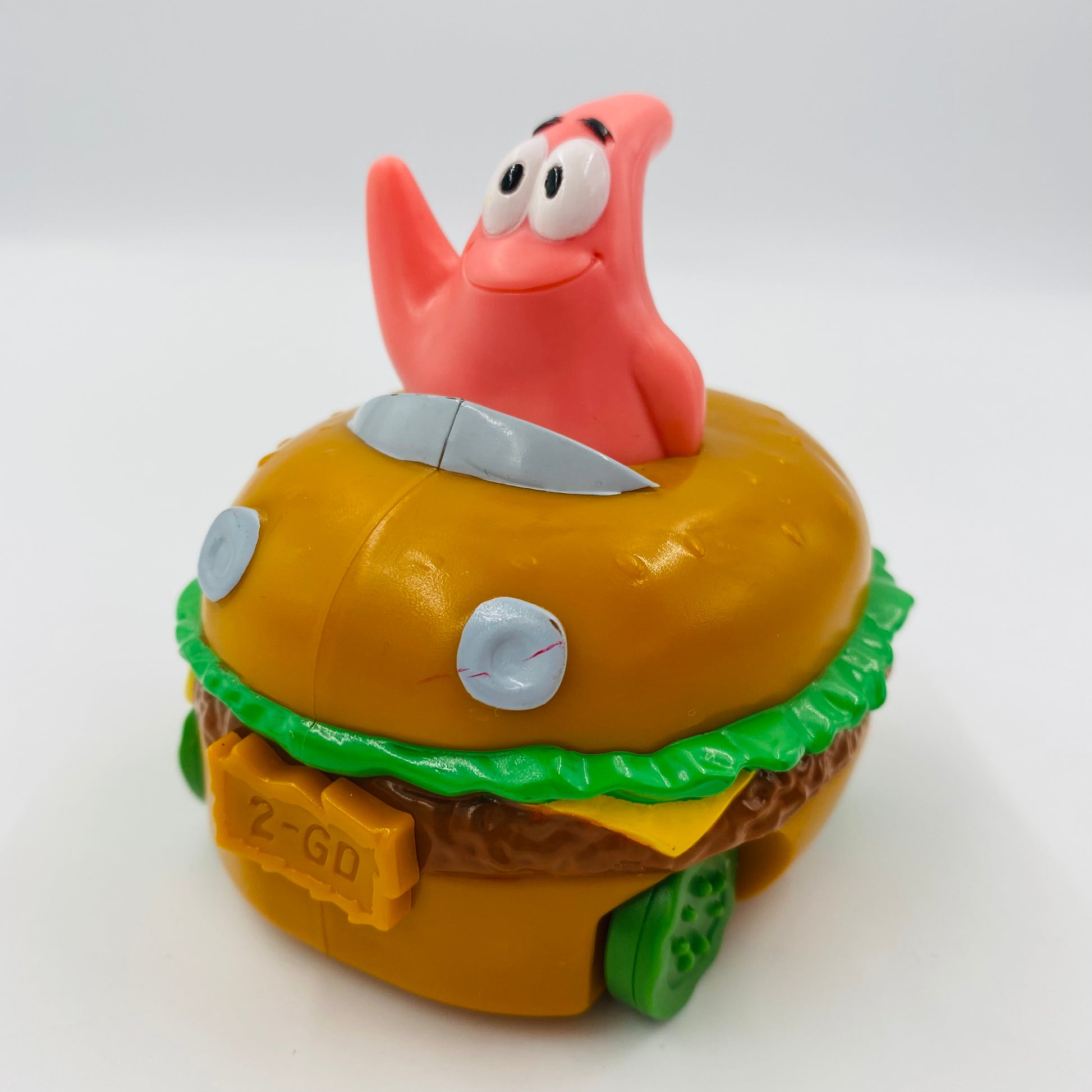 The SpongeBob SquarePants Movie Patrick's Pattie Wagon Ride Burger