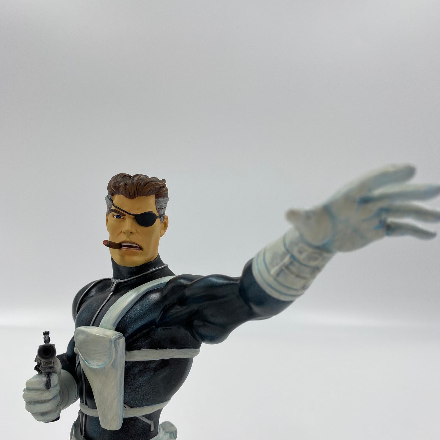 Nick Fury "S.H.I.E.L.D. Insignia Edition" Marvel mini-bust (2002) Bowen Designs