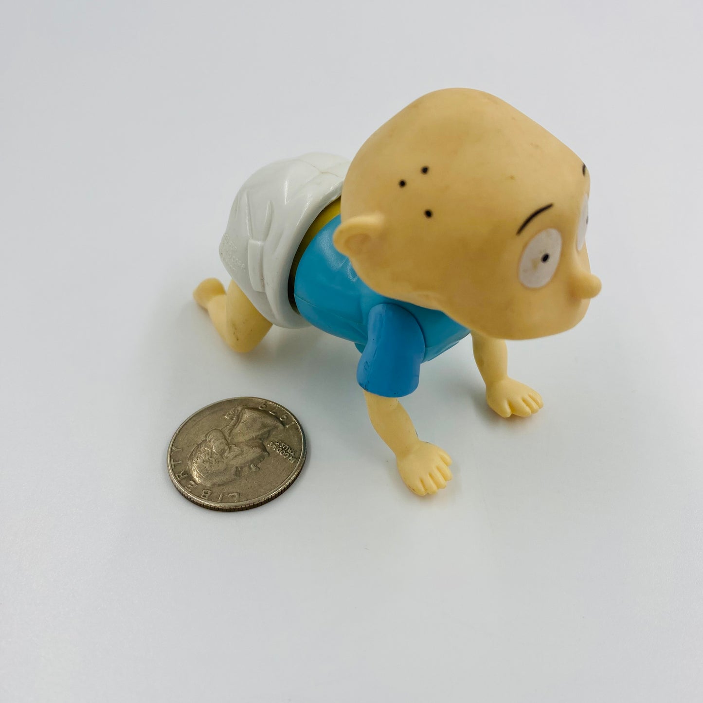 The Rugrats Movie Hero on the Move Tommy wind up Burger King Kids' Meals toy (1998) loose