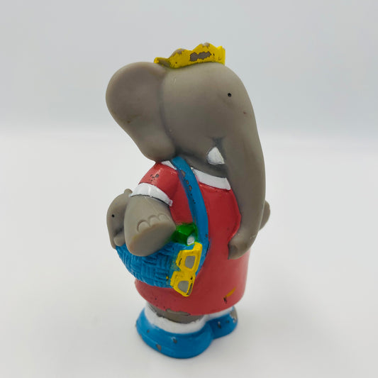 Babar's World Tour Finger Puppets Queen Celeste Arby's Kid's Meal toy (1990) loose