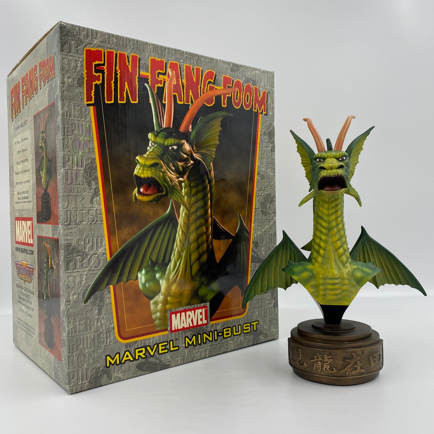 Fing Fang Foom Marvel mini-bust (2004) Bowen Designs