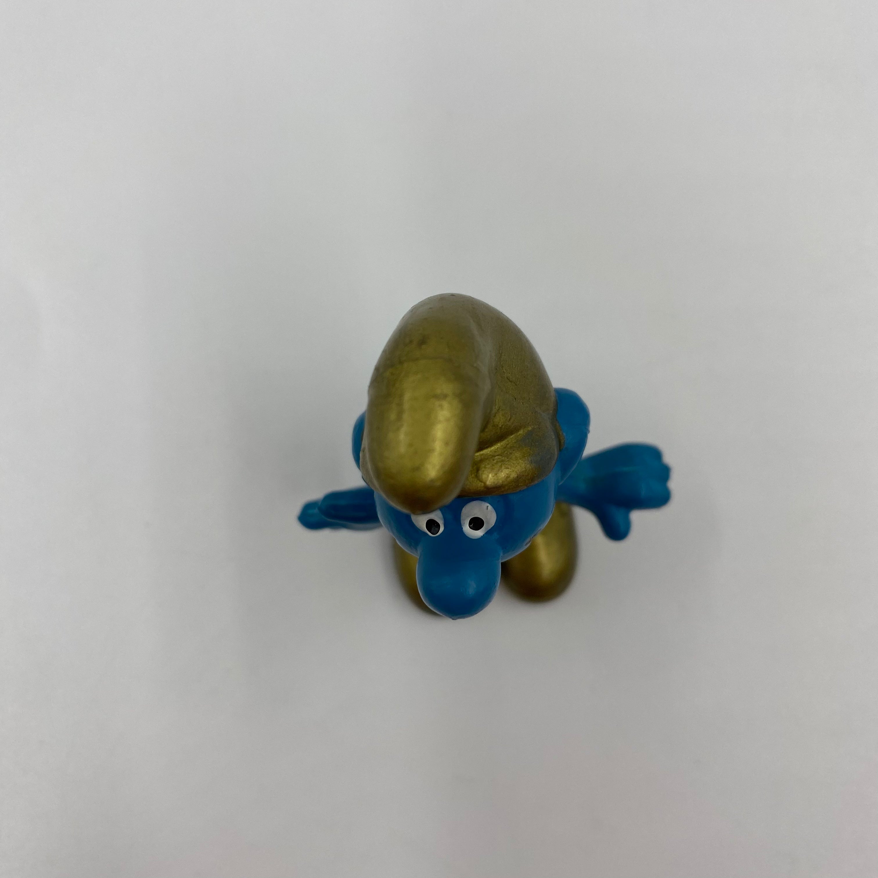 Schleich Figurina Collezionabile Puffi: Quattrocchi In Azione (The Hefty Smurf), Altezza 11cm (2021)
