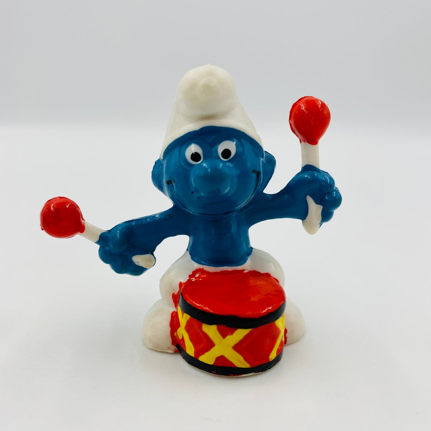 Smurfs: Drummer Smurf 20009a (1966) Schleich