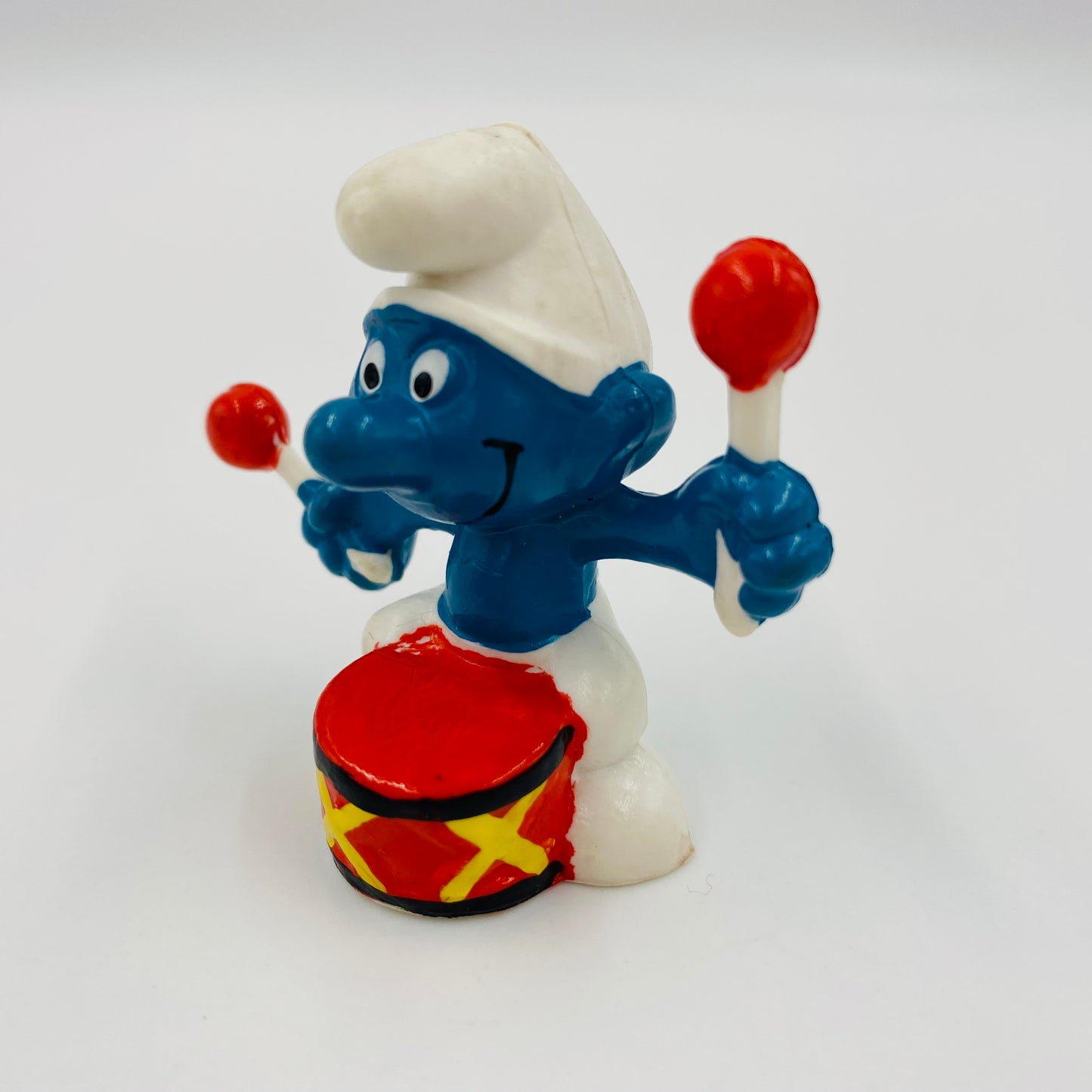 Smurfs: Drummer Smurf 20009a (1966) Schleich