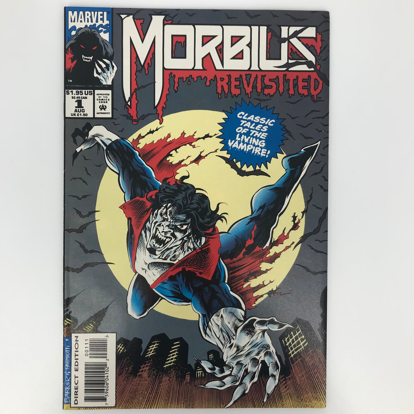 Morbius Revisited #1-5 (1993) Marvel