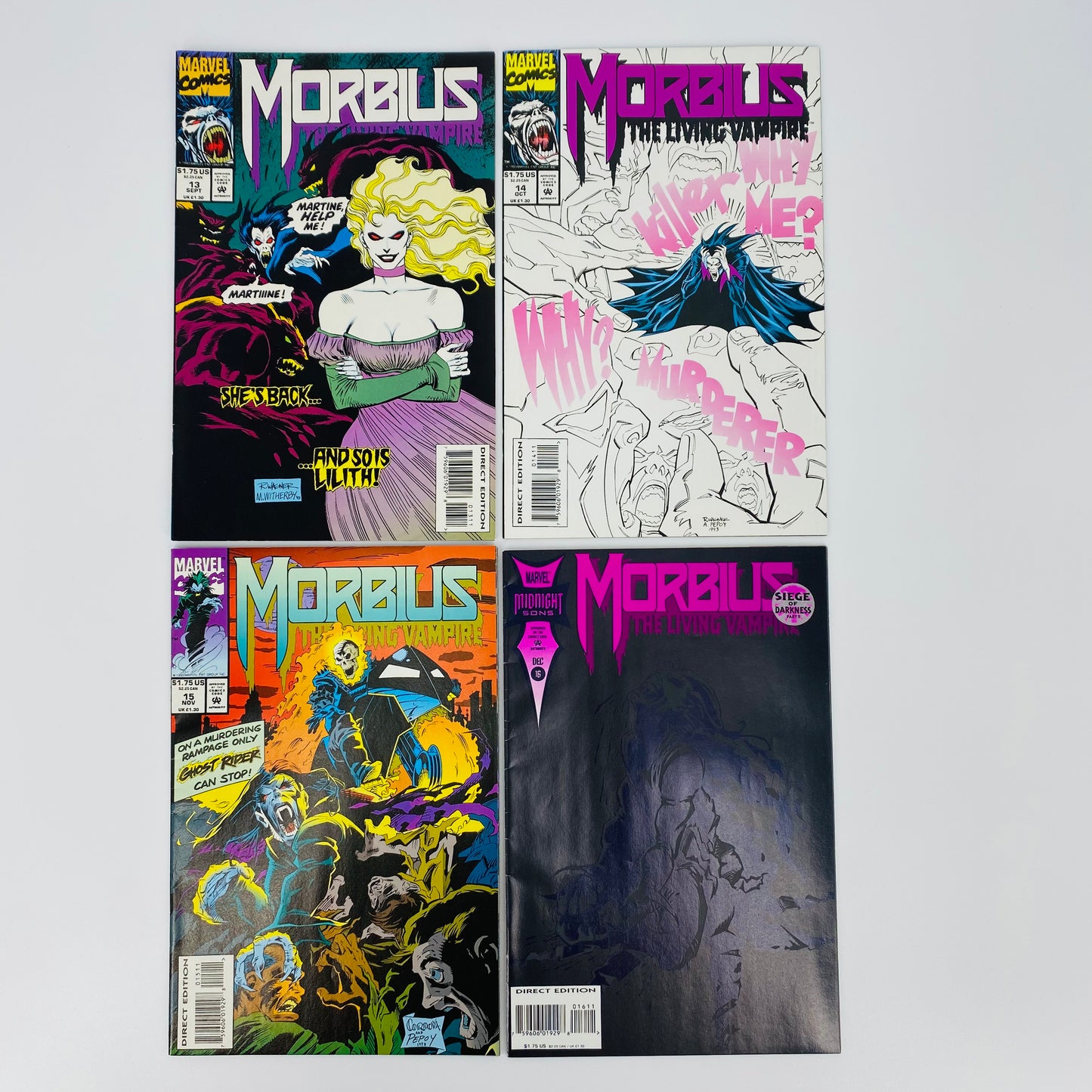 Morbius the Living Vampire #1-32 (1992-95) Marvel