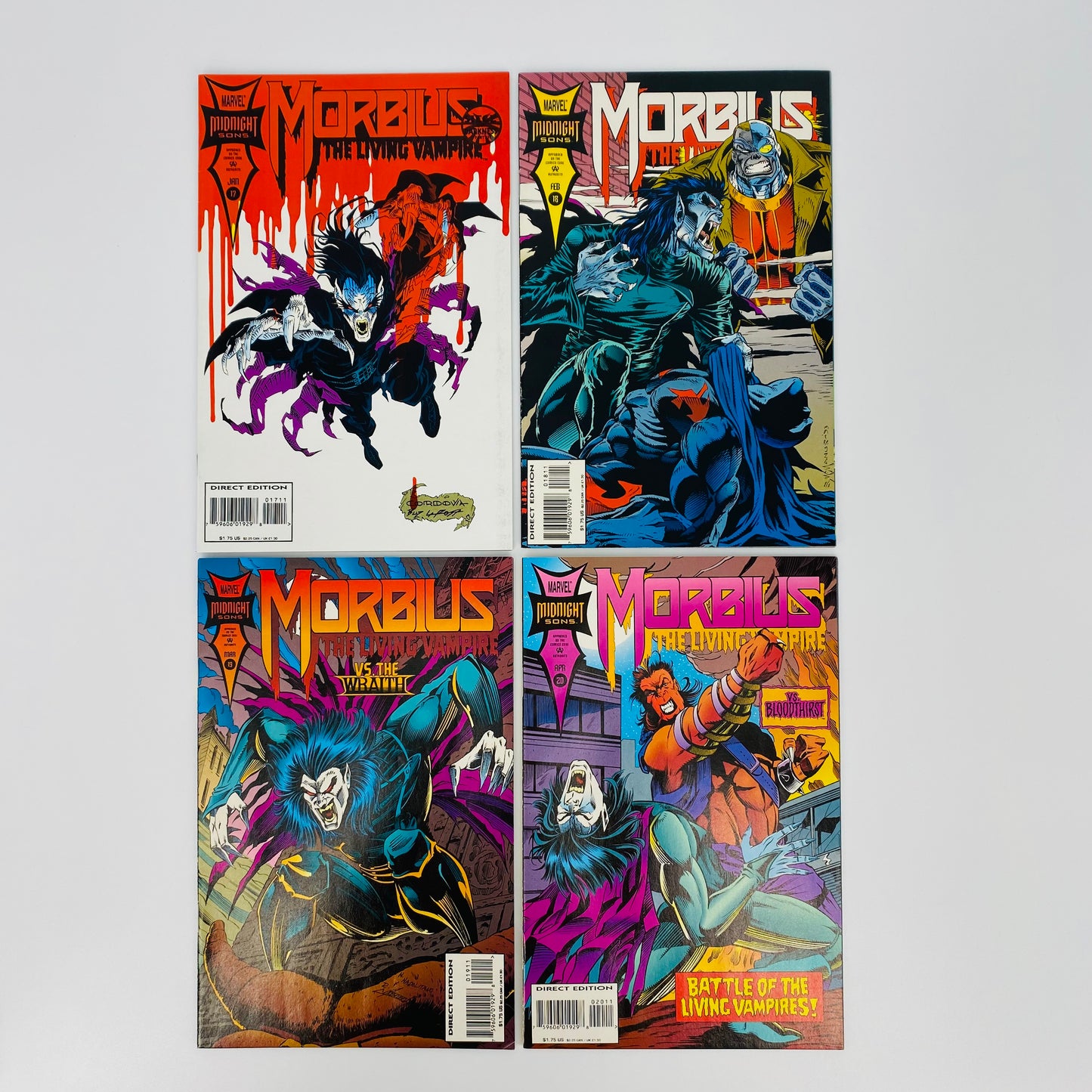 Morbius the Living Vampire #1-32 (1992-95) Marvel