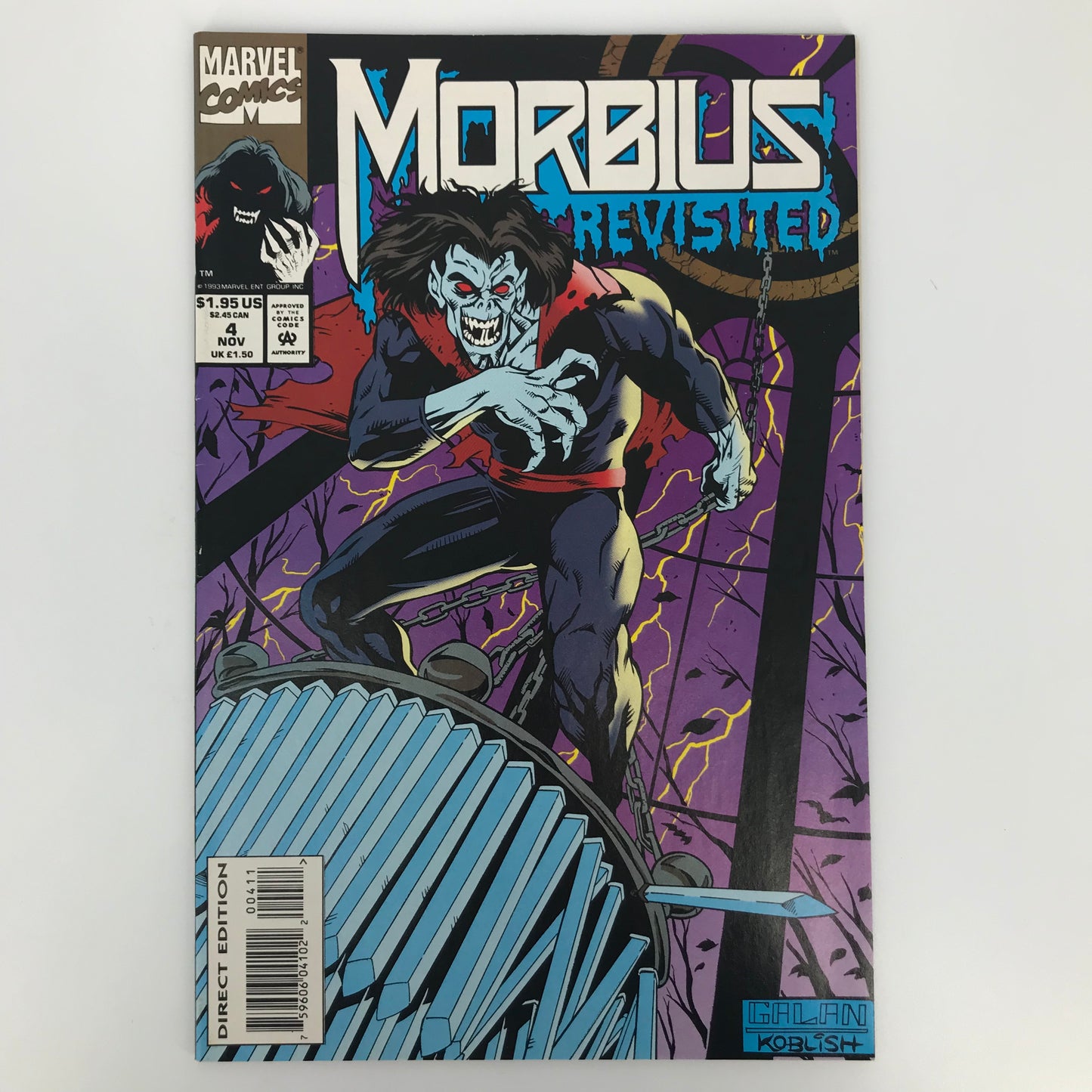 Morbius Revisited #1-5 (1993) Marvel