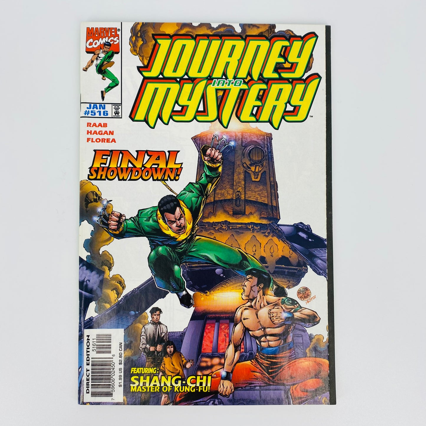 Journey into Mystery #514-516 featuring Shang-Chi Master of Kung-Fu! (1997/98) Marvel