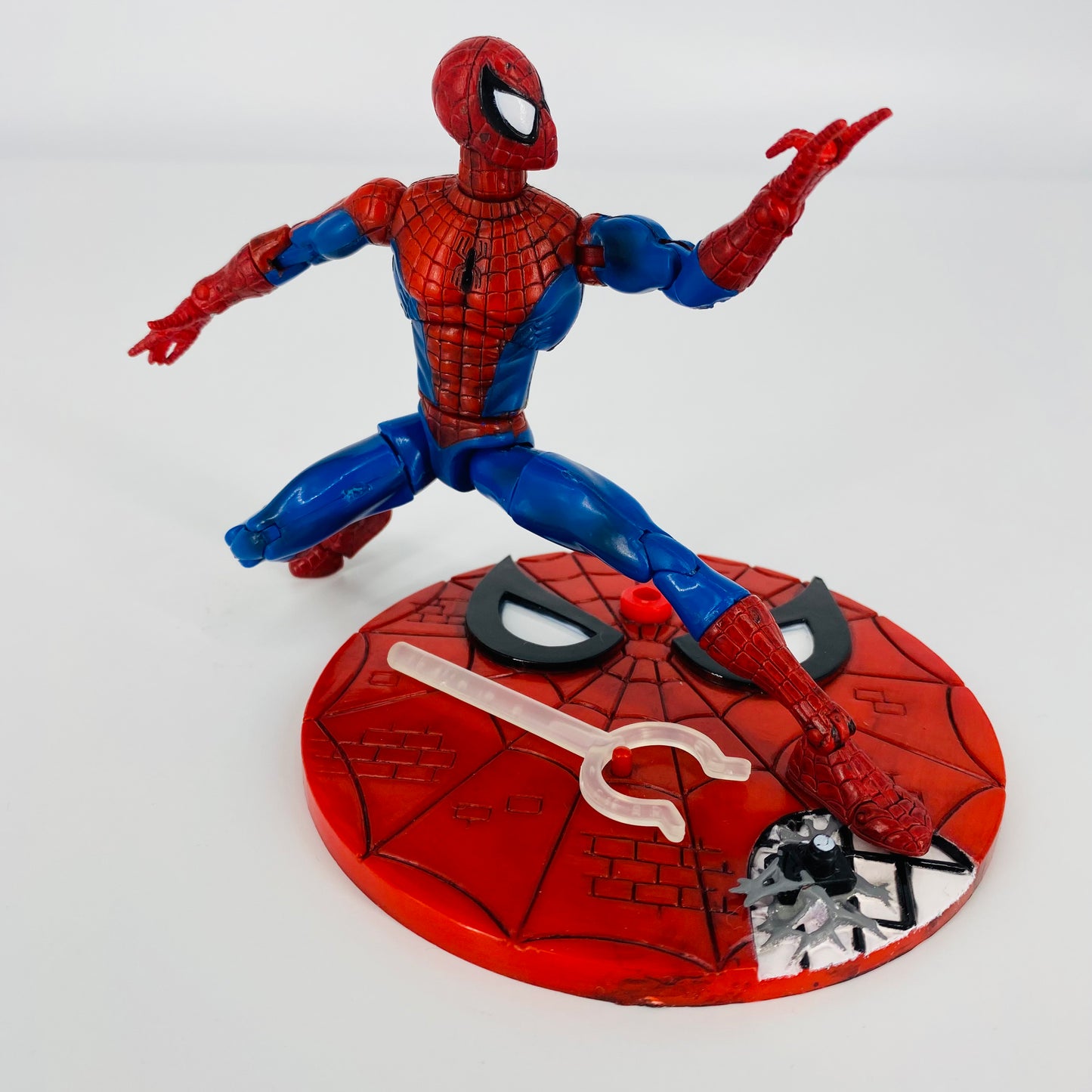 Spider-Man Classics Super Articulated Spider-Man loose 6" action figure (2001) Toy Biz