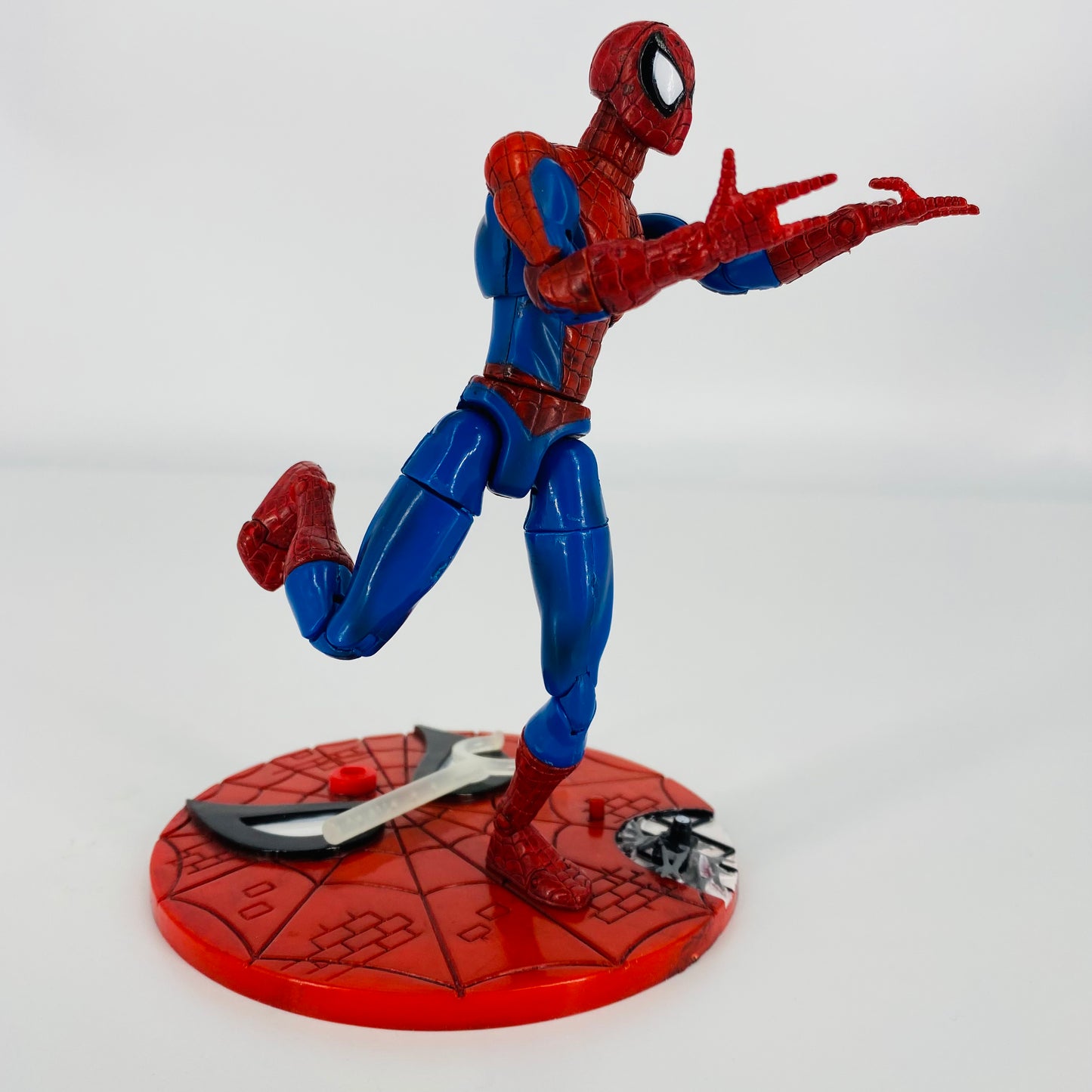 Spider-Man Classics Super Articulated Spider-Man loose 6" action figure (2001) Toy Biz