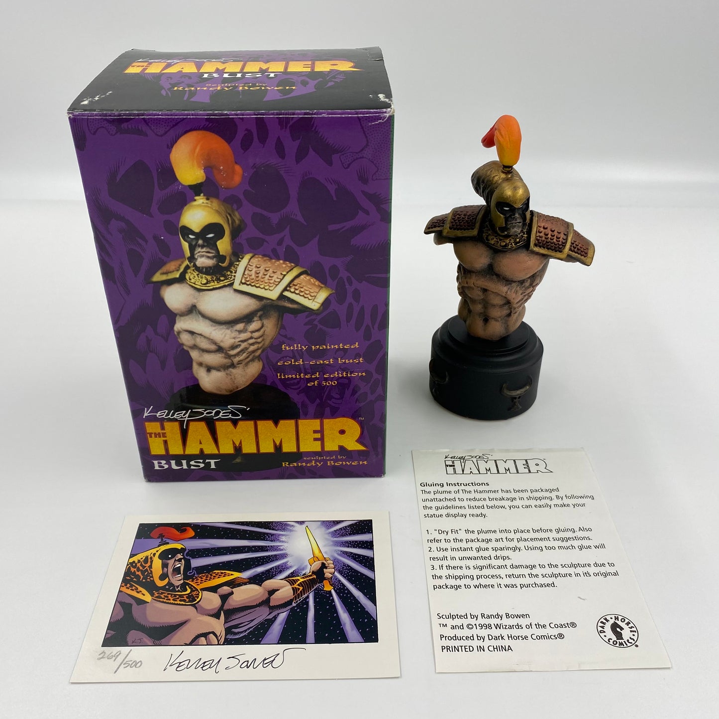 The Hammer mini-bust (1999) Bowen Designs