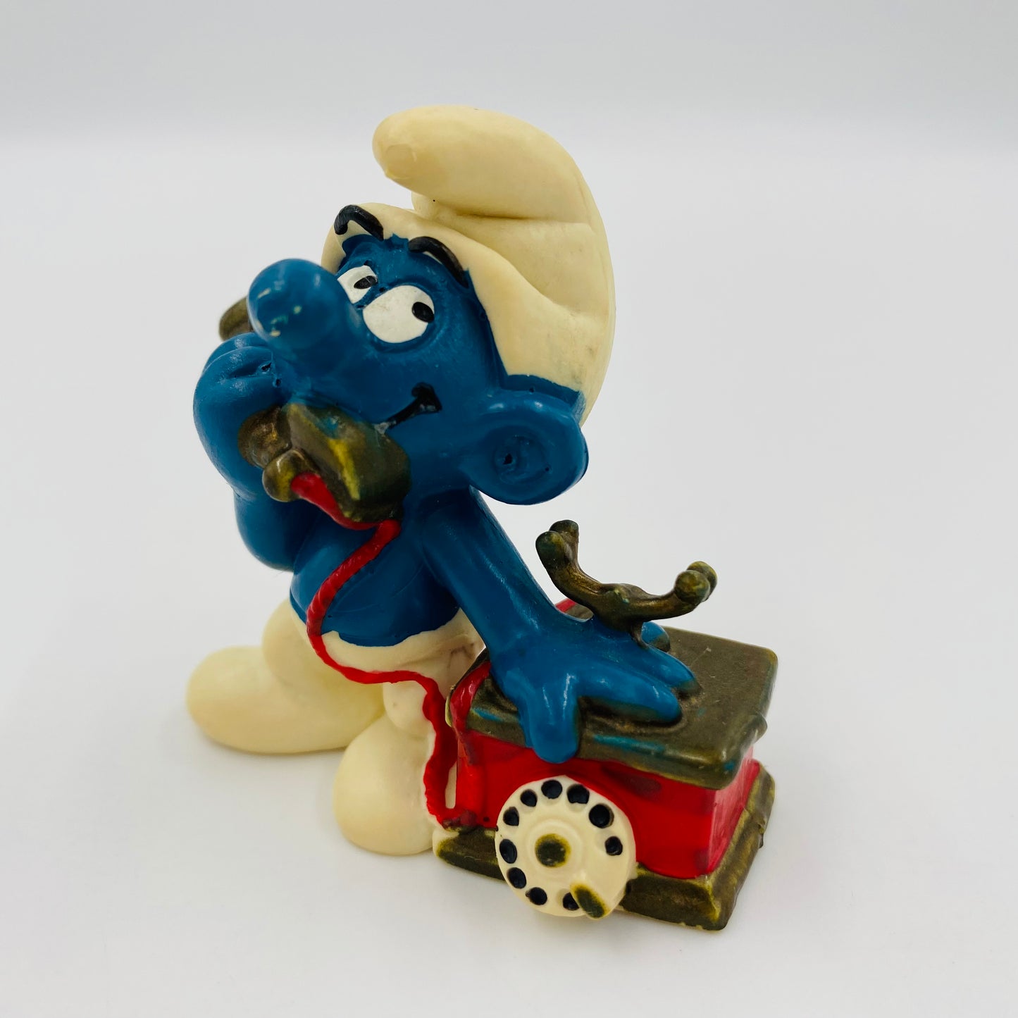 Smurfs: Telephone Smurf 20062b (1980) Schleich