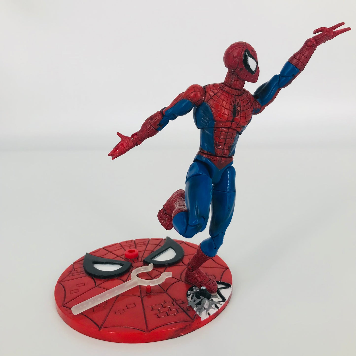 Spider-Man Classics Super Articulated Spider-Man loose 6" action figure (2001) Toy Biz