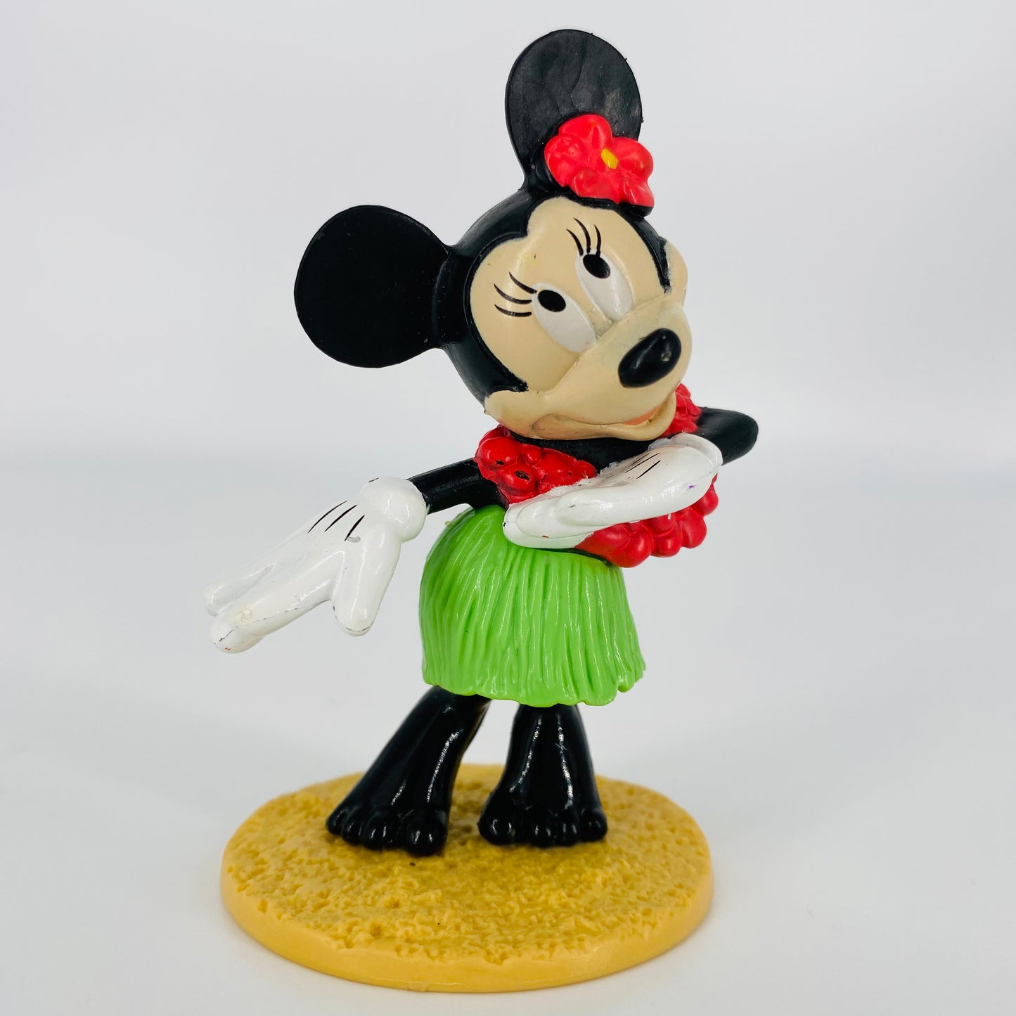 Disney Mickey Mouse and Minnie Mouse Luau/Hula figurines