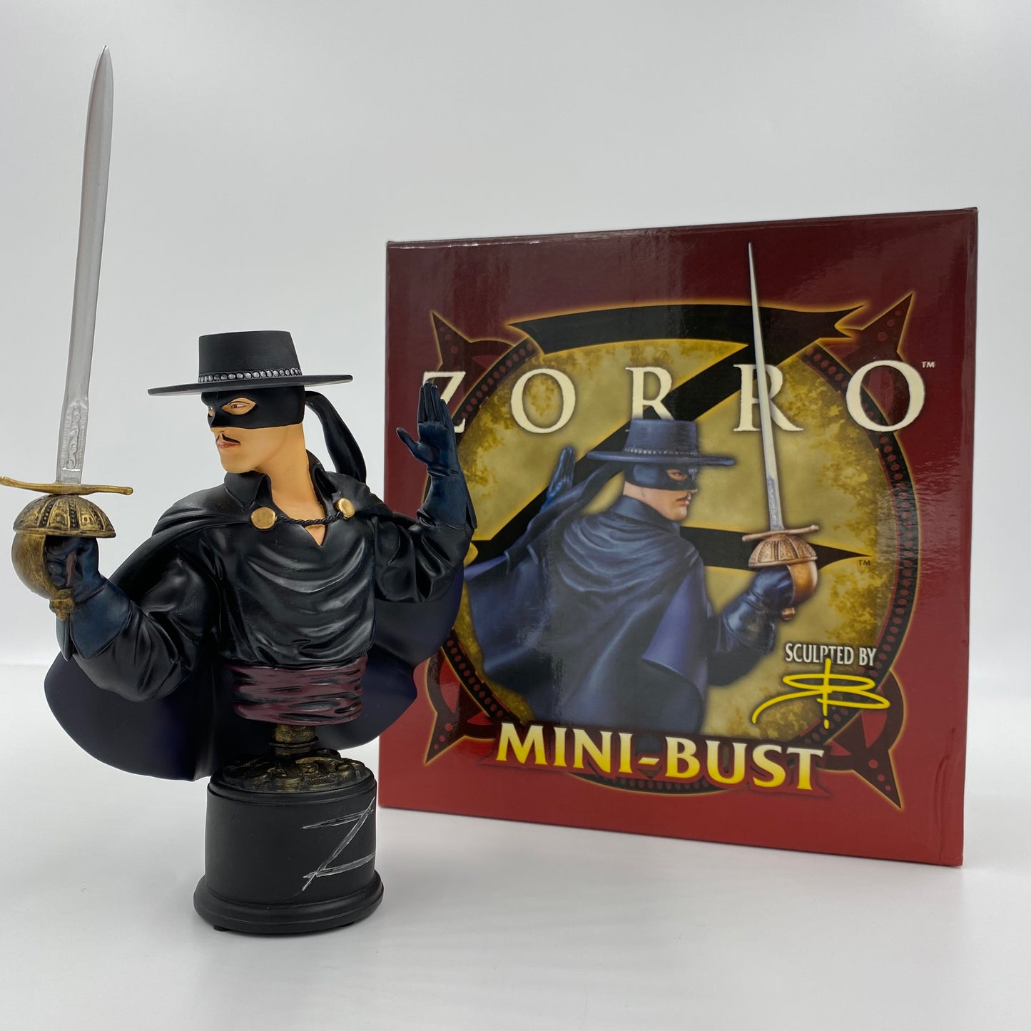 Zorro mini-bust (2003) Bowen Designs