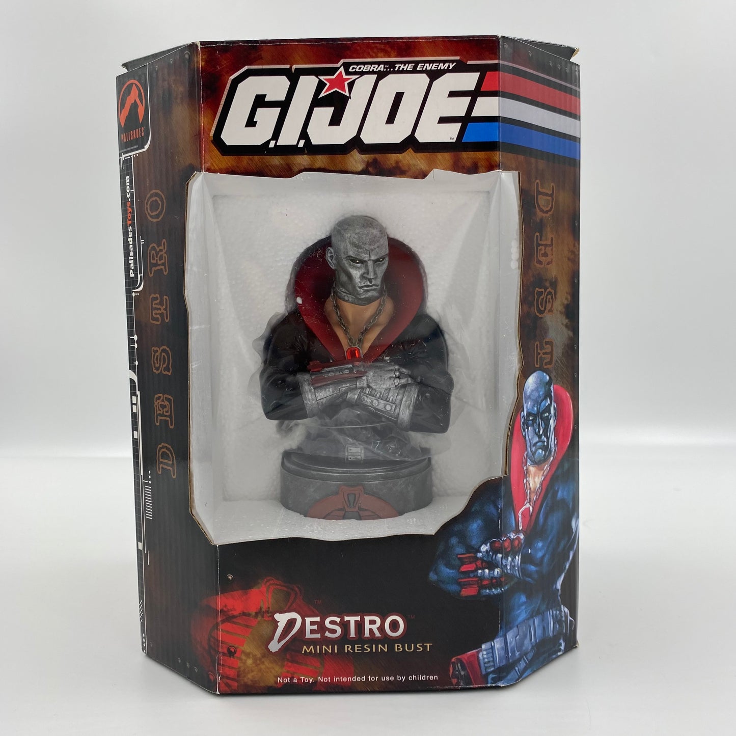 Destro mini resin bust (2003) Palisades