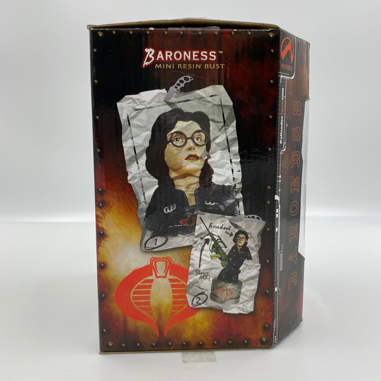 G.I. Joe Baroness mini resin bust (2002) Palisades