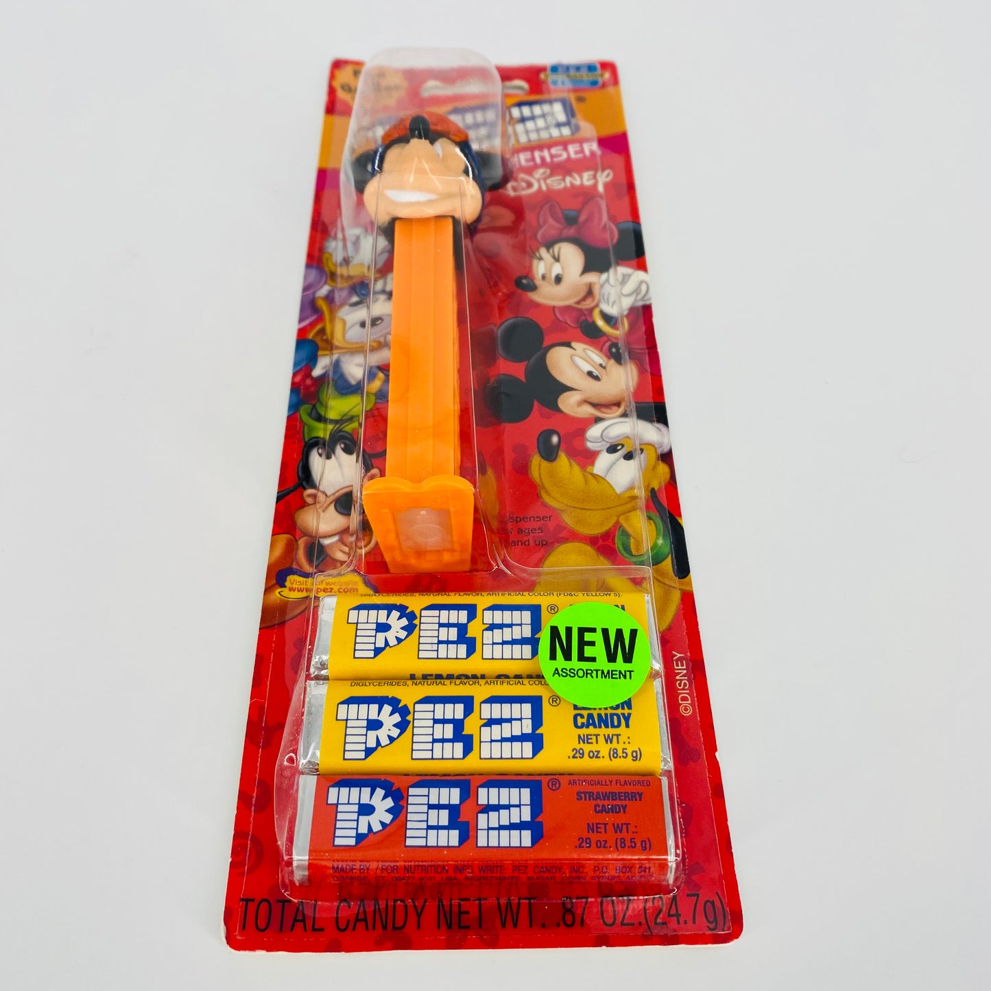 Disney Extreme Mickey Mouse PEZ Dispenser (2003) carded