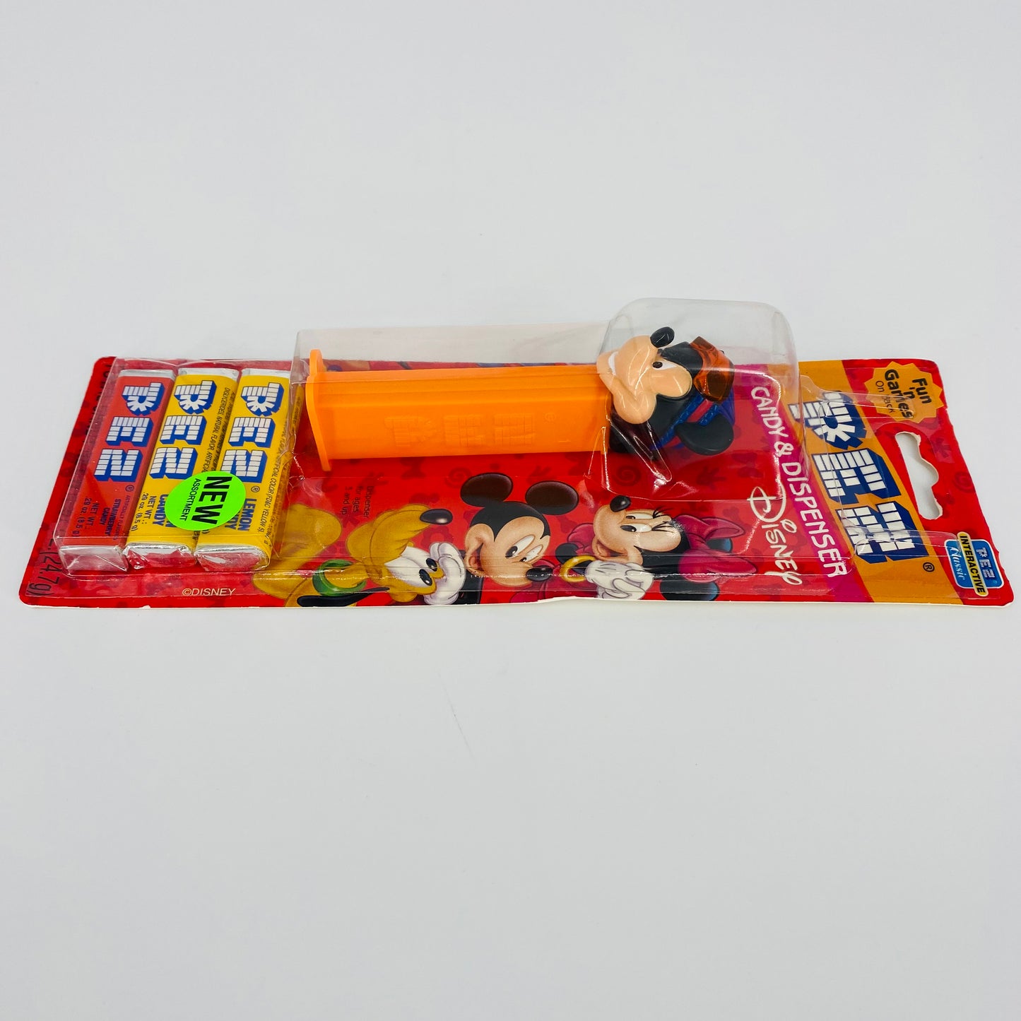 Disney Extreme Mickey Mouse PEZ Dispenser (2003) carded