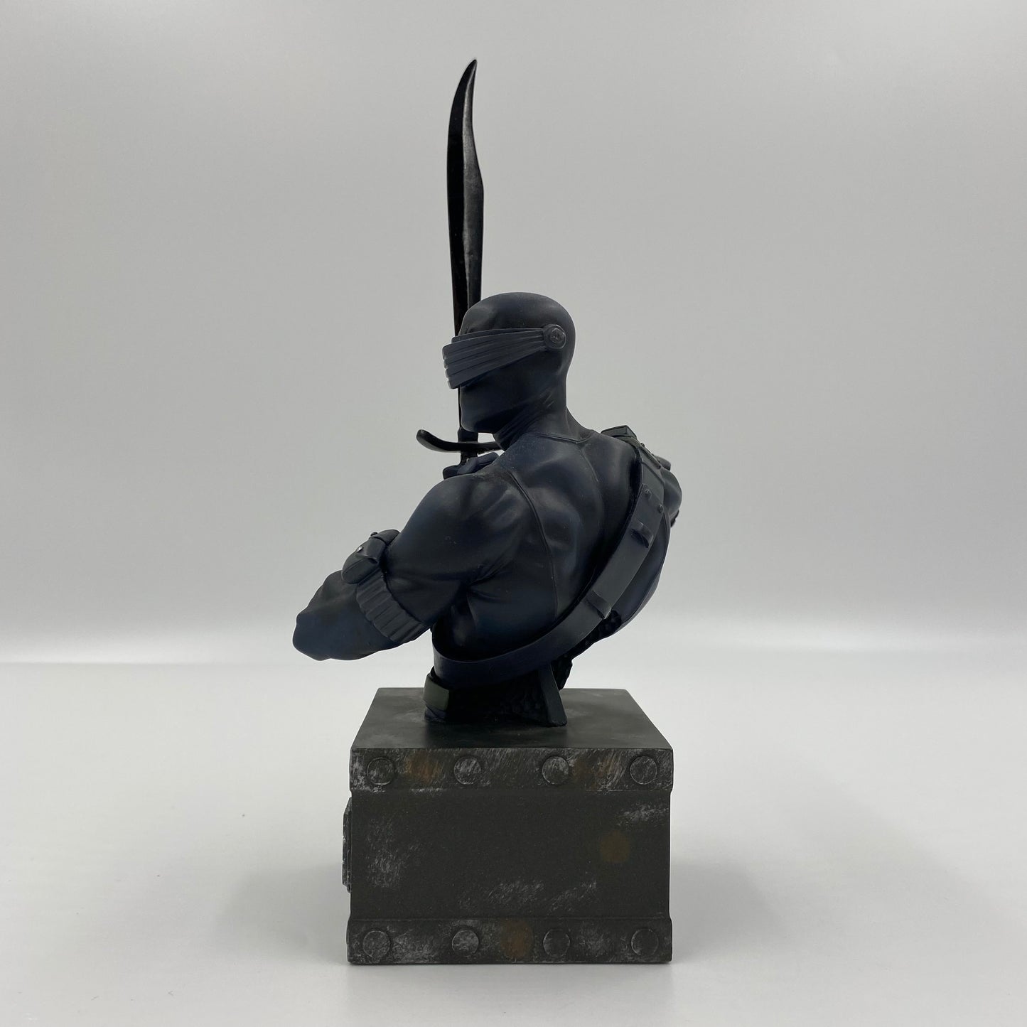 G.I. Joe Snake Eyes mini resin bust (2002) Palisades