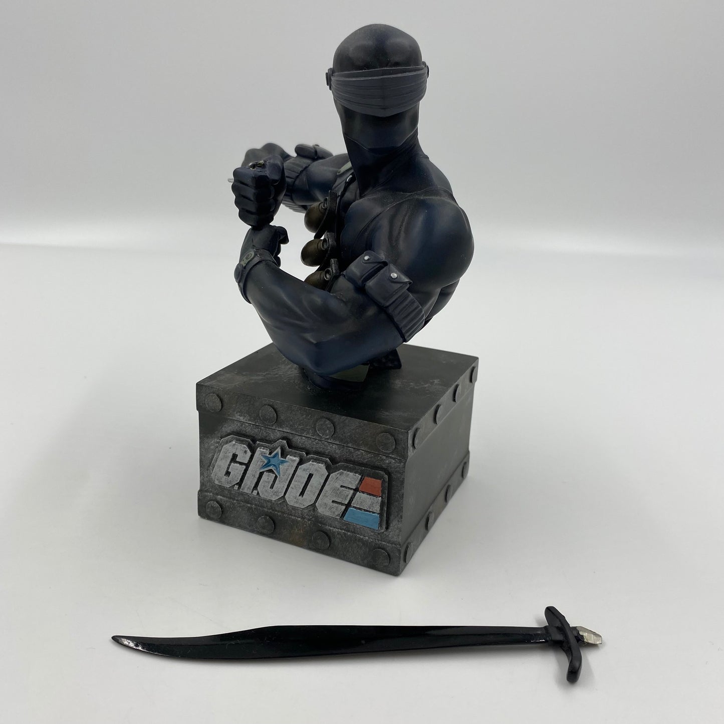 G.I. Joe Snake Eyes mini resin bust (2002) Palisades