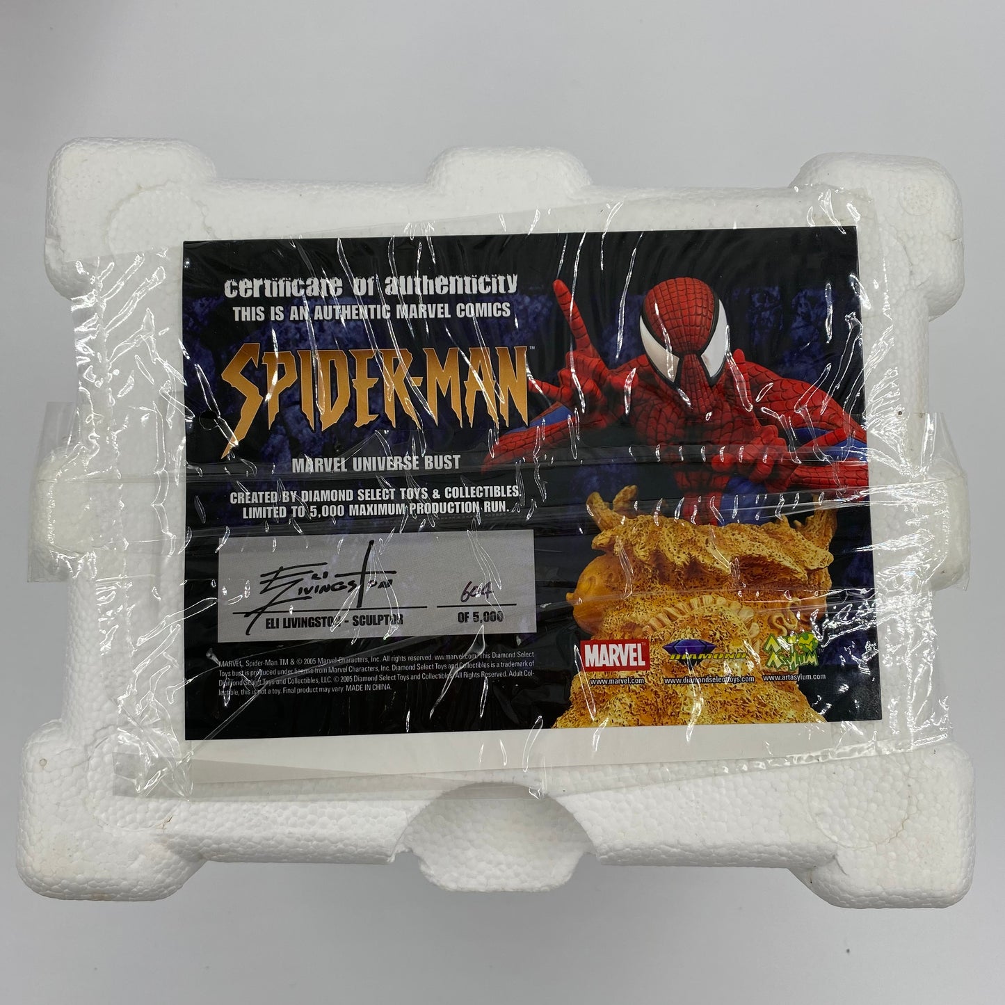 Spider-Man bust (2005) Diamond Select