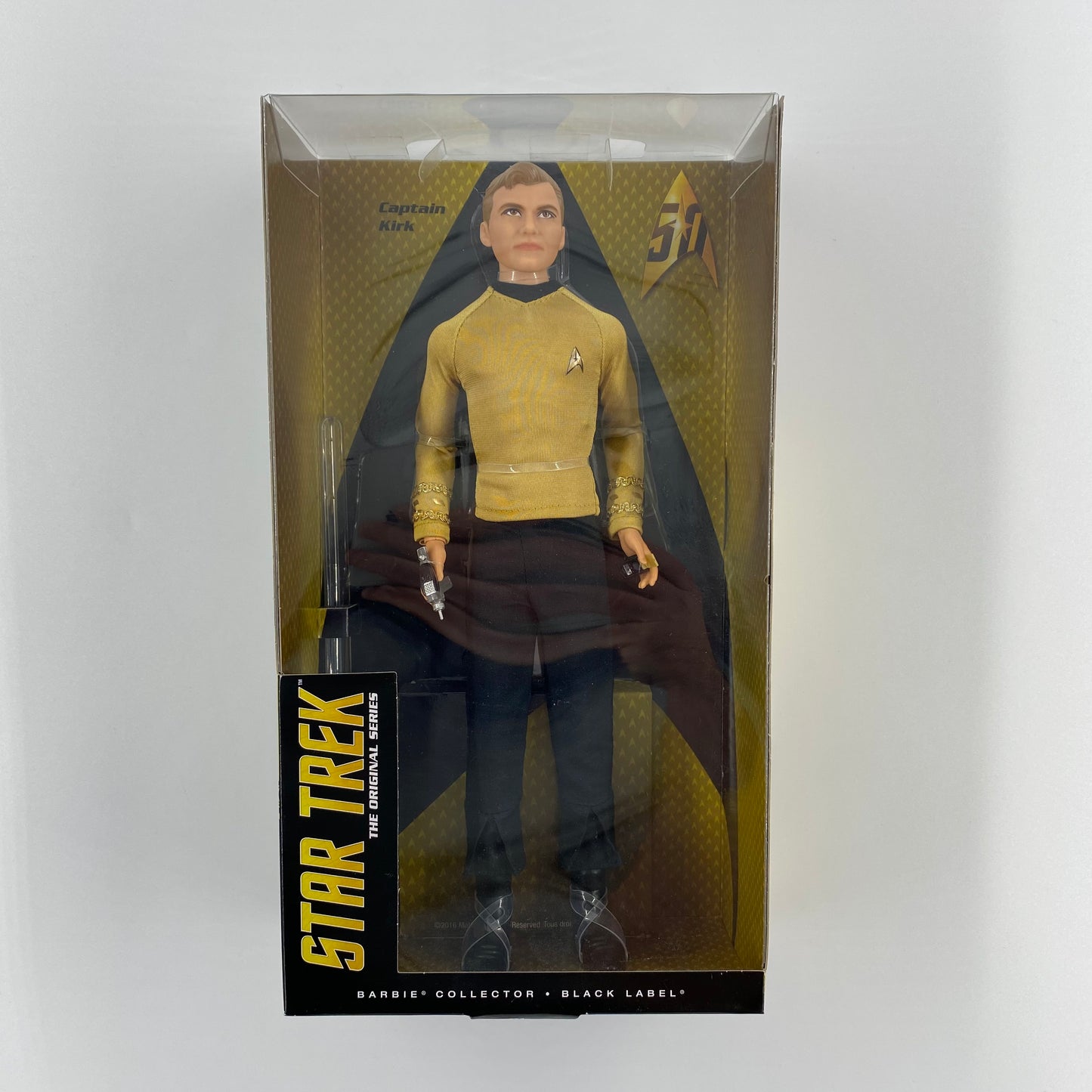 Barbie & Star Trek Captain James T. Kirk boxed 12" doll (2016) Mattel