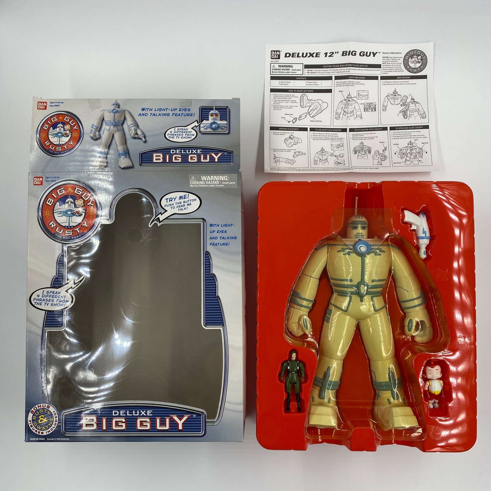 Big Guy and Rusty the Boy Robot Deluxe Big Guy boxed action figure Big Guy and Rusty the Boy Robot Deluxe Big Guy boxed action figure