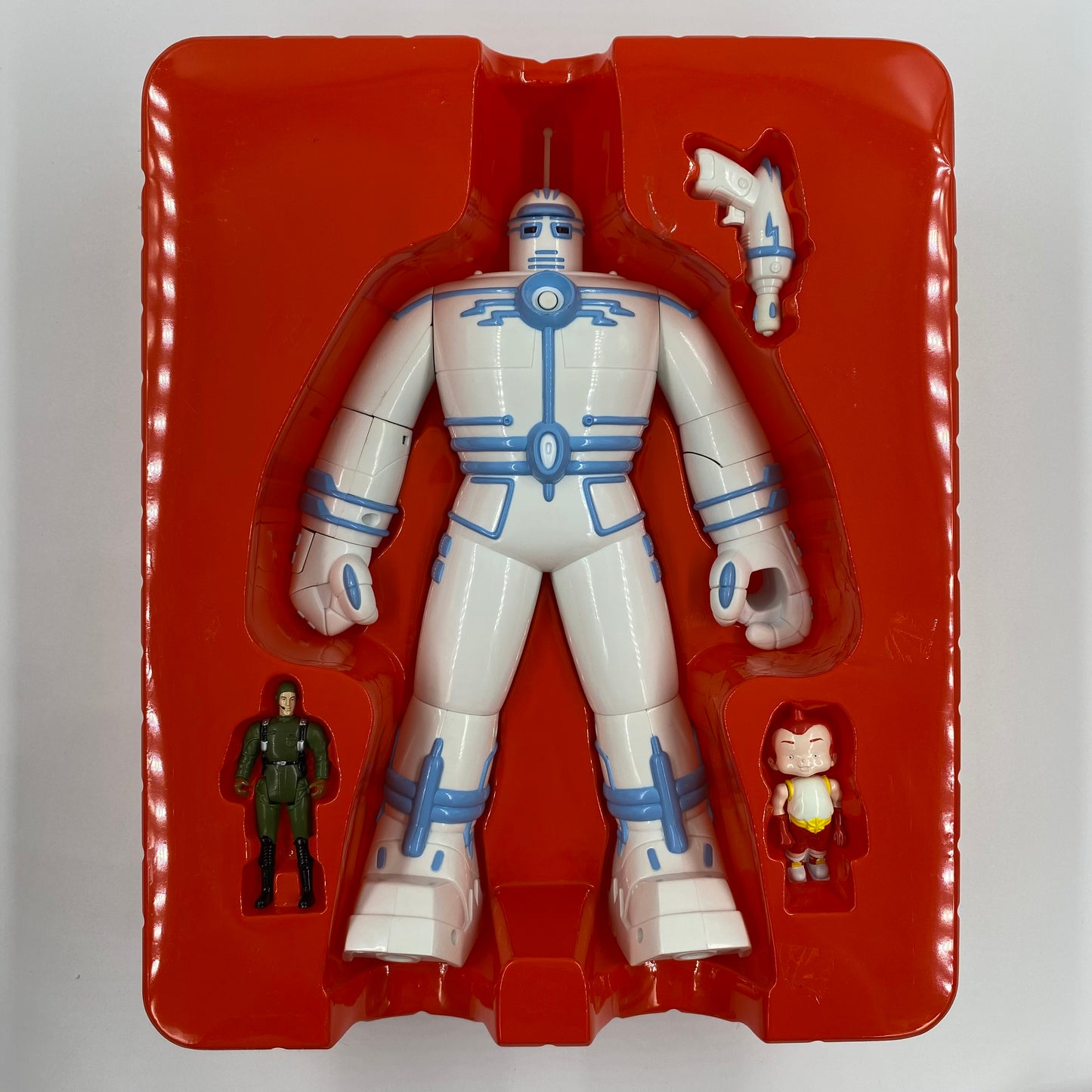 Big Guy and Rusty the Boy Robot Deluxe Big Guy boxed action figure set (1999) Bandai