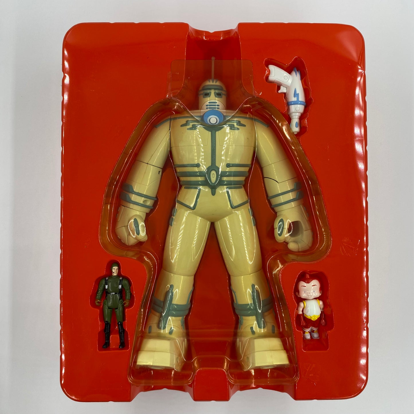 Big Guy and Rusty the Boy Robot Deluxe Big Guy boxed action figure set (1999) Bandai