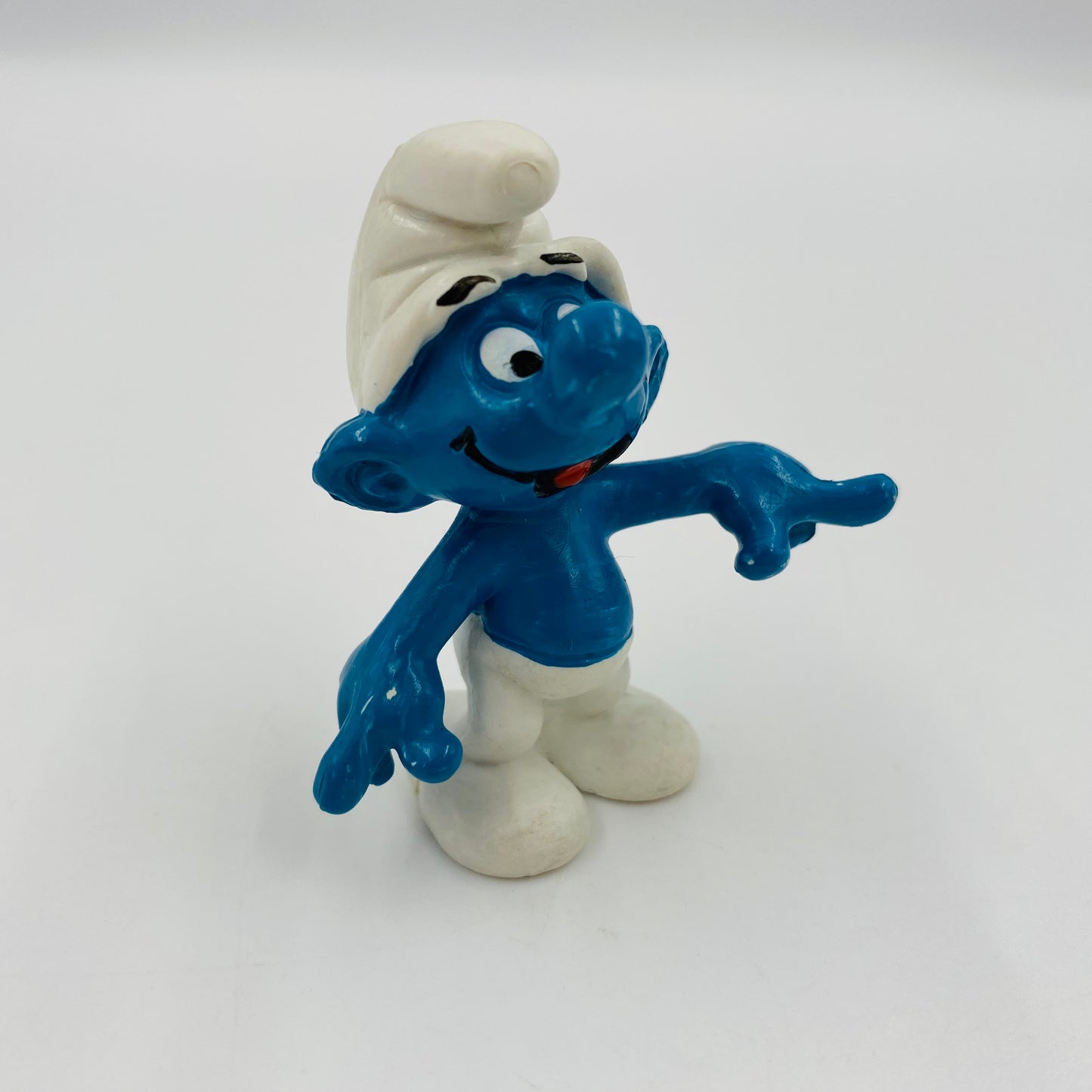 Smurfs: Pointing Smurf 20050 (1979) Schleich