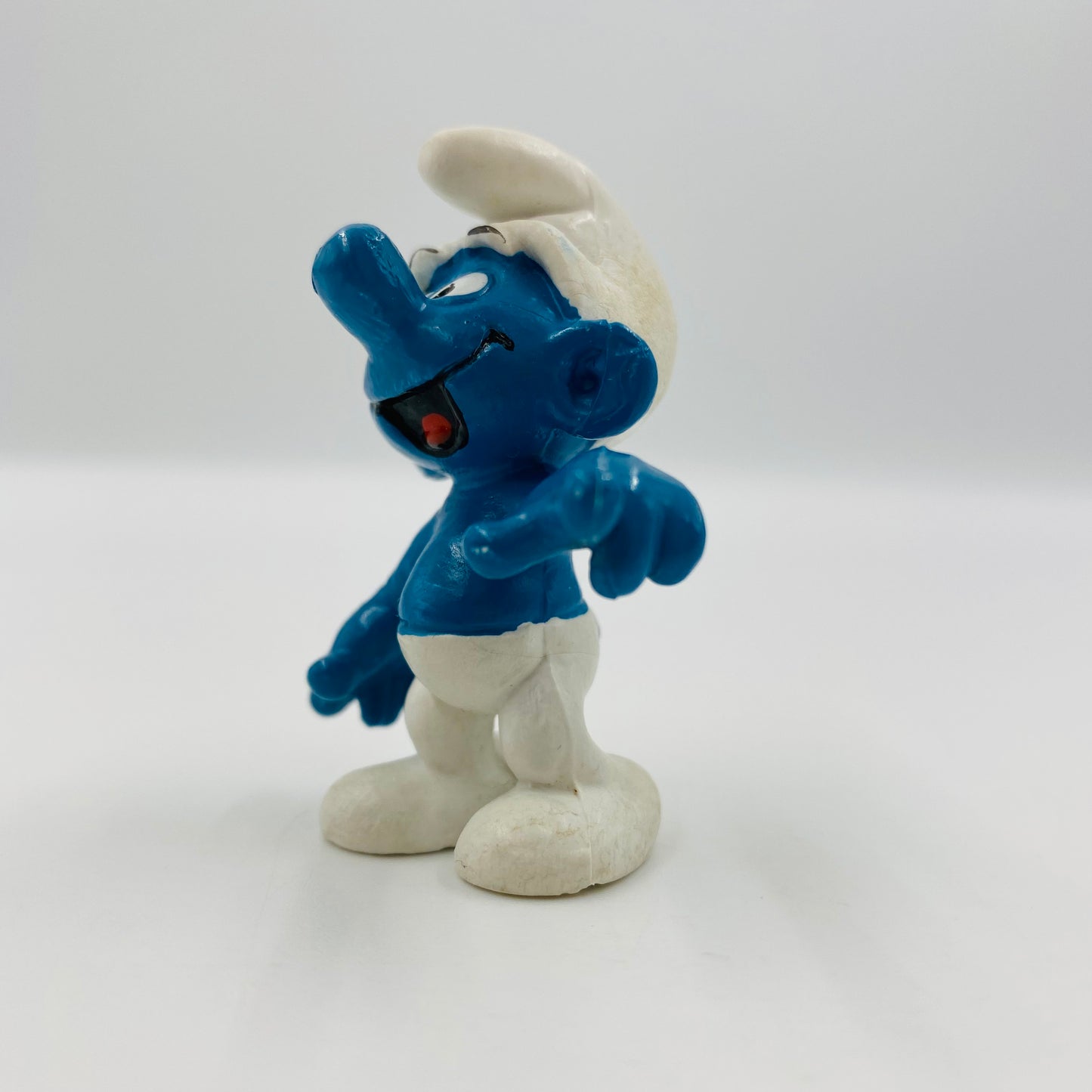 Smurfs: Pointing Smurf 20050 (1979) Schleich