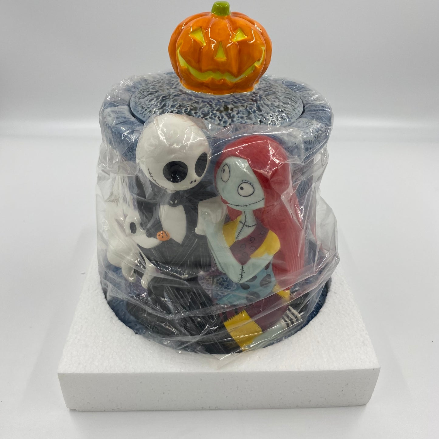 Nightmare Before Christmas Jack & Sally cookie jar