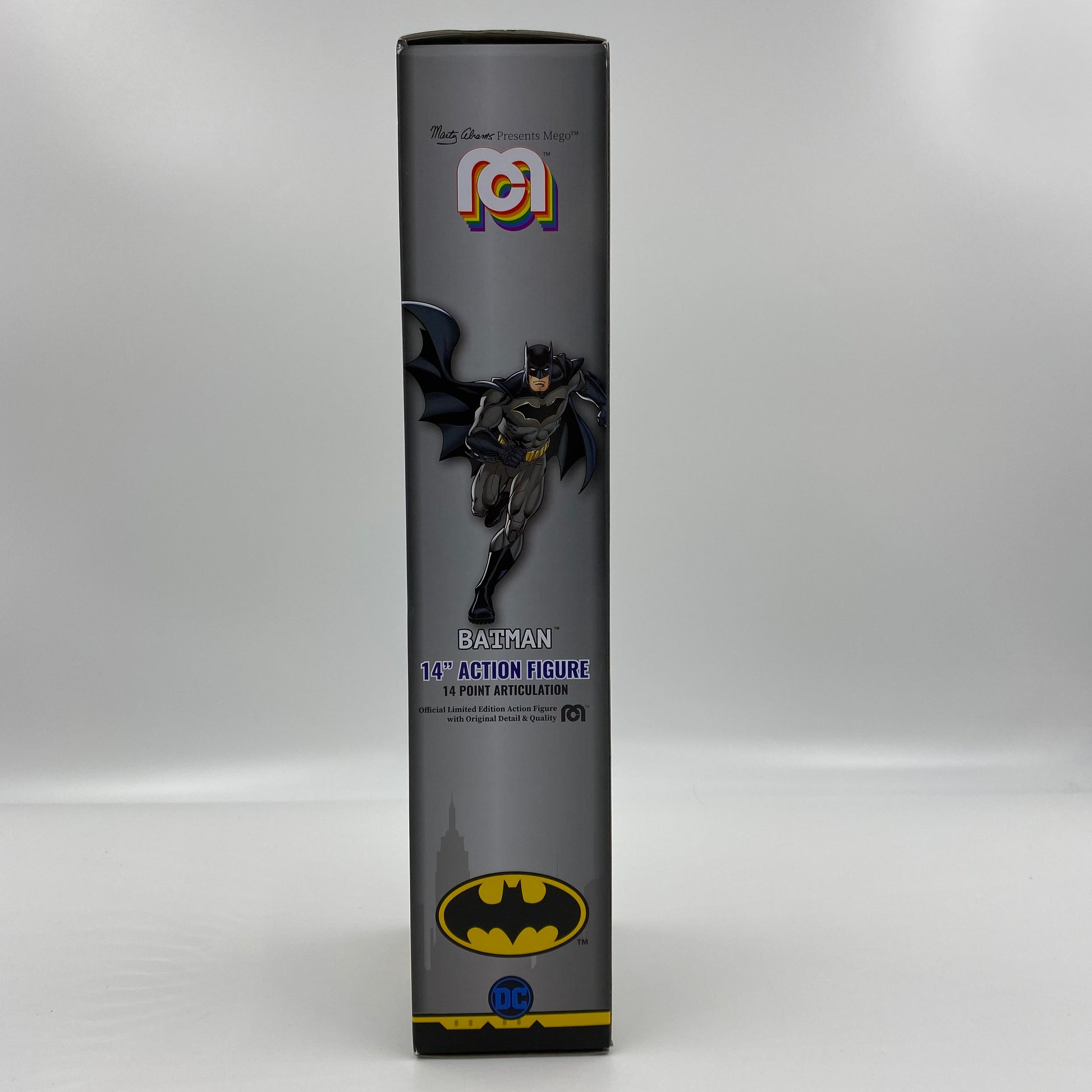batman fishing pole Batman boxed 14" doll (2019) Mego – Mom and Pop Culture Collectibles
