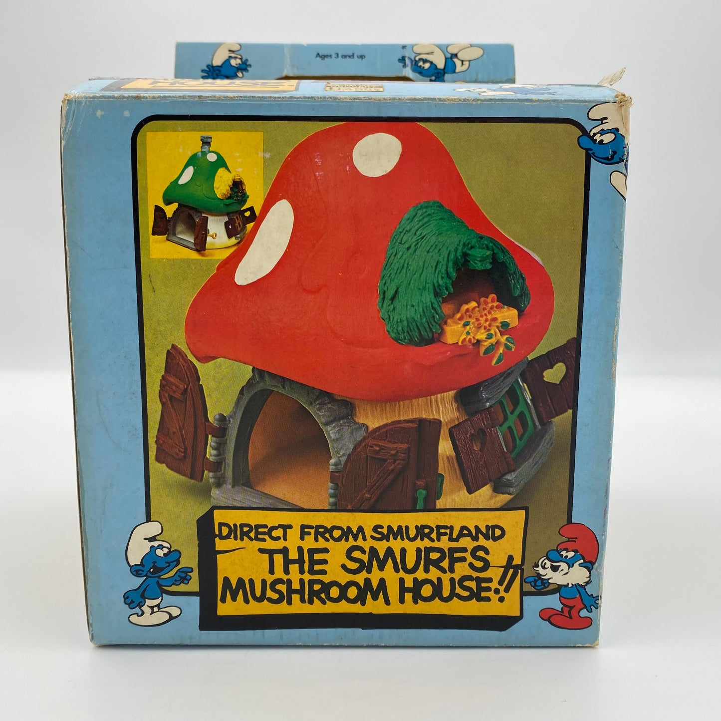 Smurfs: The Smurfs Mushroom House 40001 (1976) Schleich