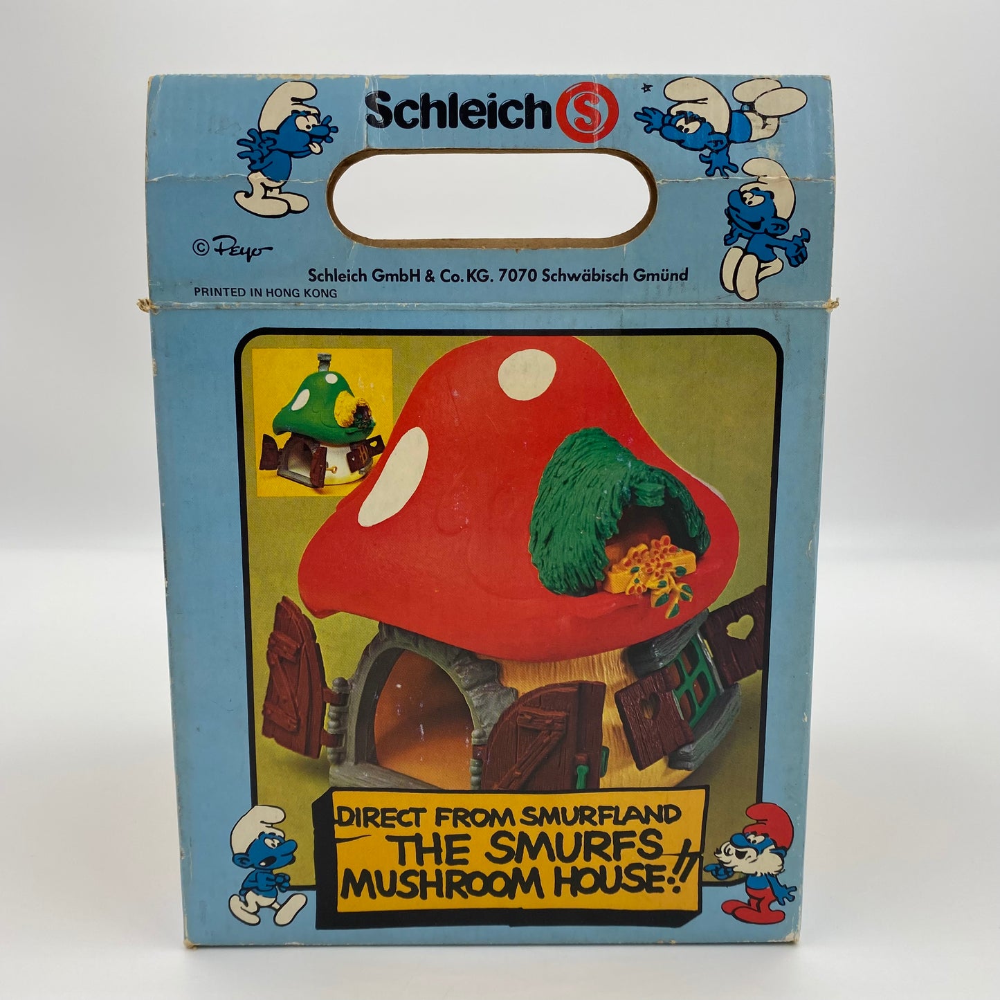 Smurfs: The Smurfs Mushroom House 40001 (1976) Schleich